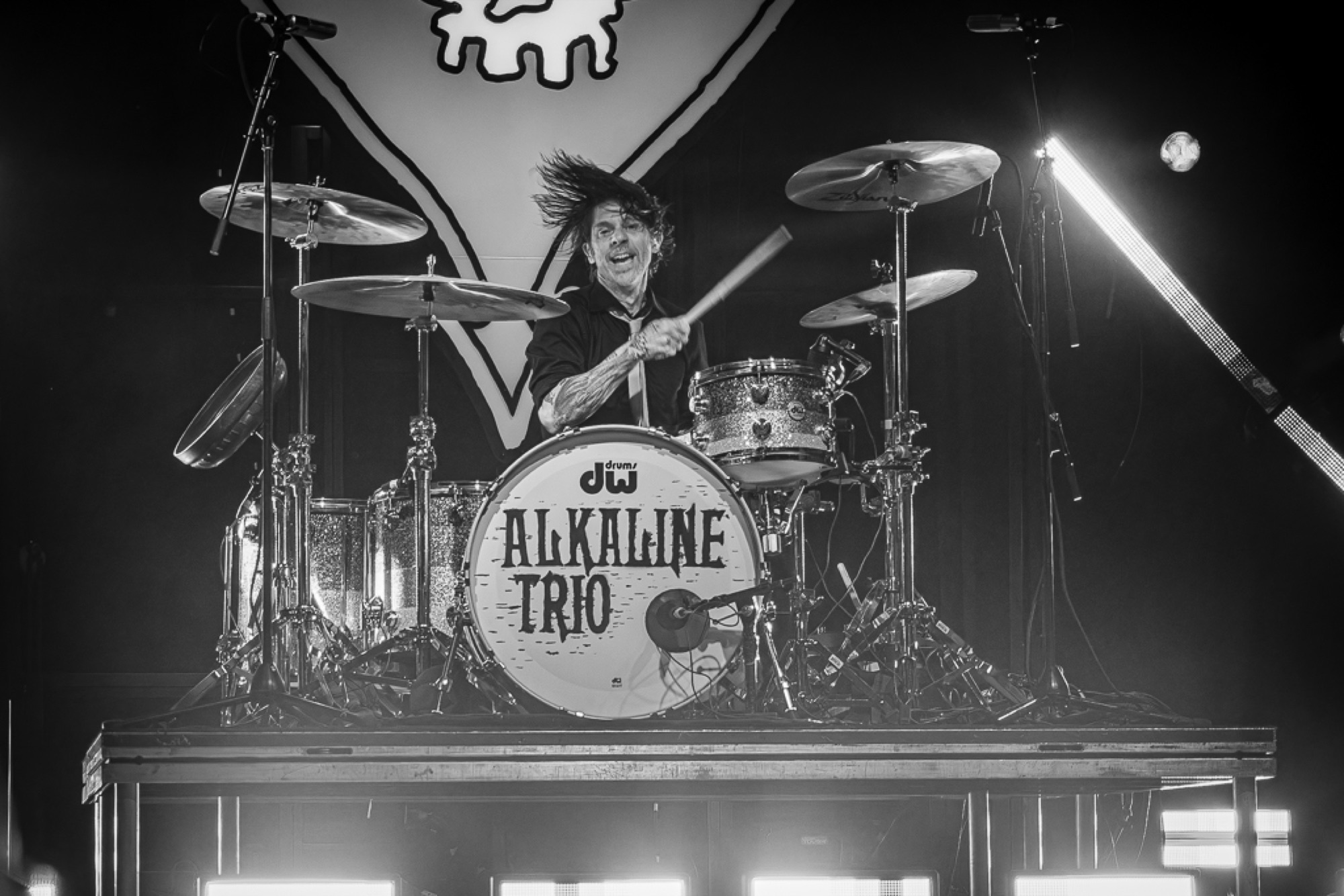 Alkaline Trio live at Four Chord Music Fest 11 2025, photo 20 by Don Jilla