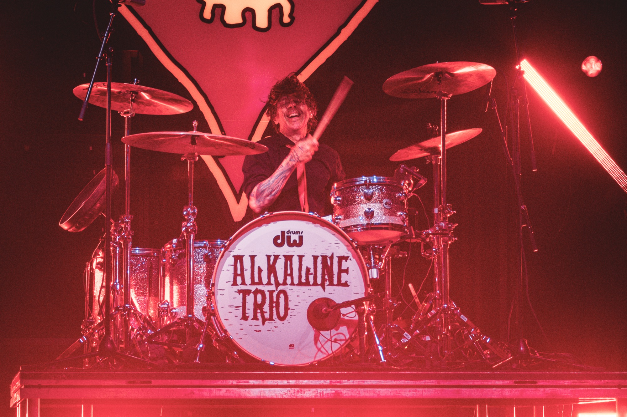 Alkaline Trio live at Four Chord Music Fest 11 2025, photo 3 by Don Jilla