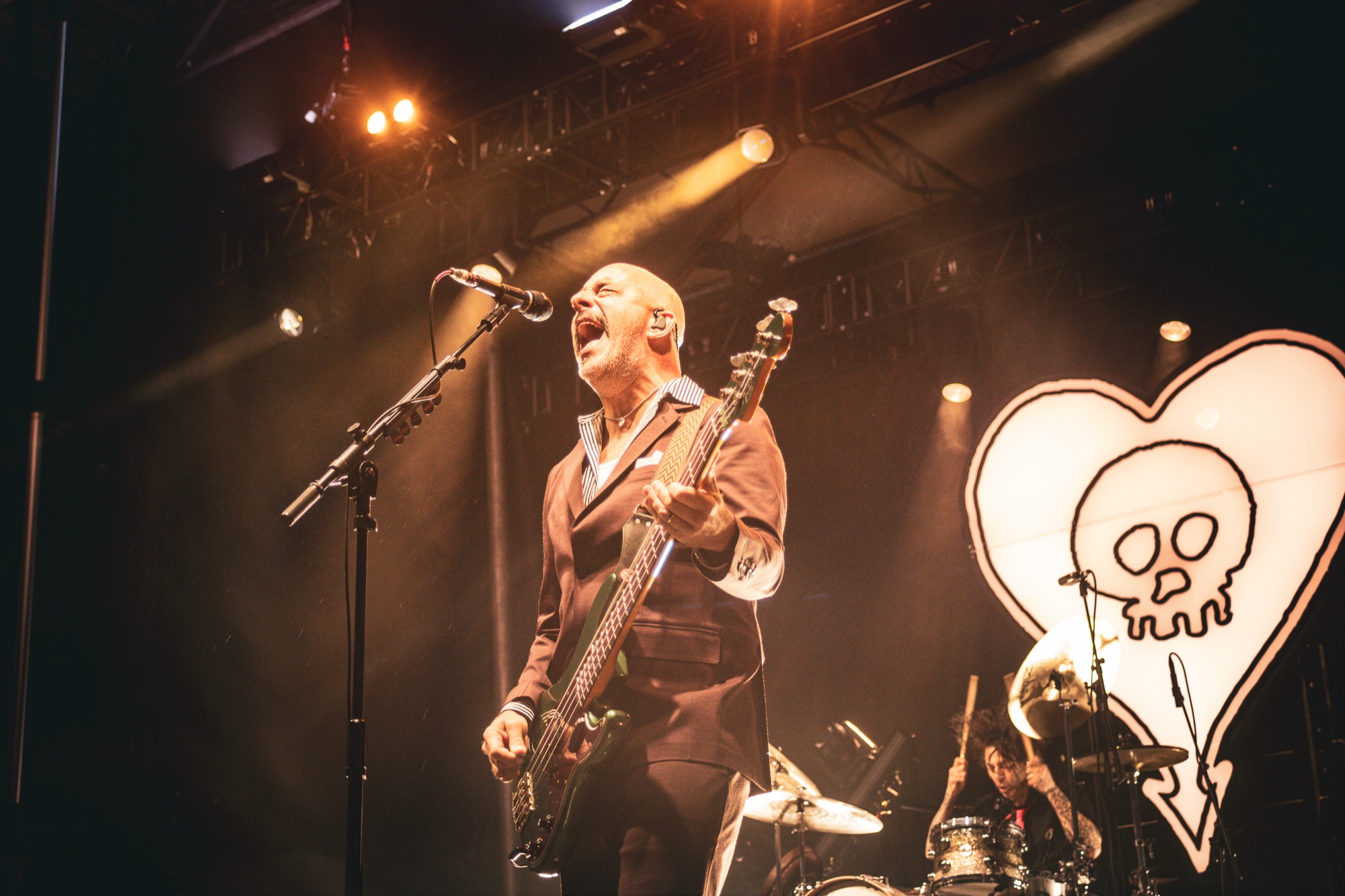 Alkaline Trio live at Four Chord Music Fest 11 2025, photo 7 by Don Jilla