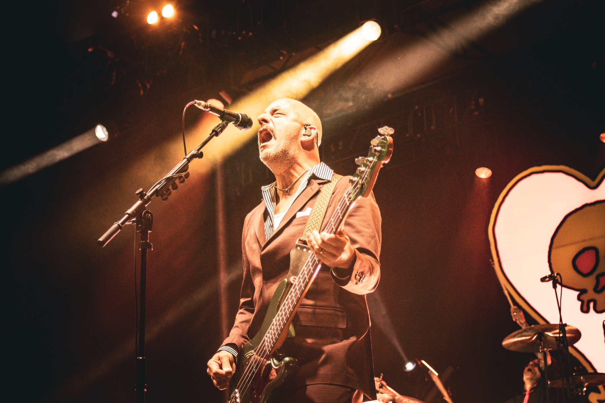 Alkaline Trio live at Four Chord Music Fest 11 2025, photo 8 by Don Jilla