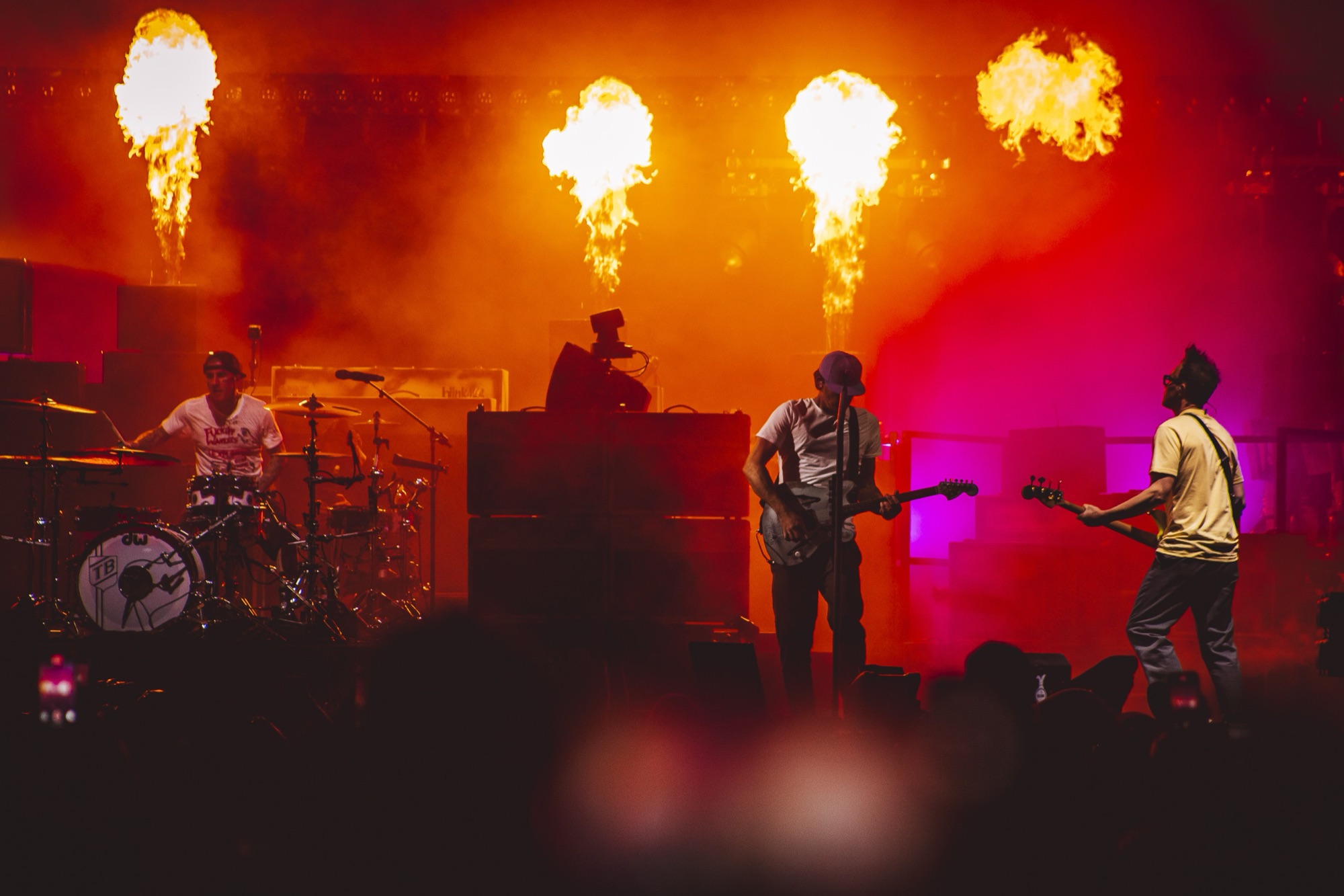 Blink-182 live at Four Chord Music Fest 11 2025, photo 12 by Don Jilla