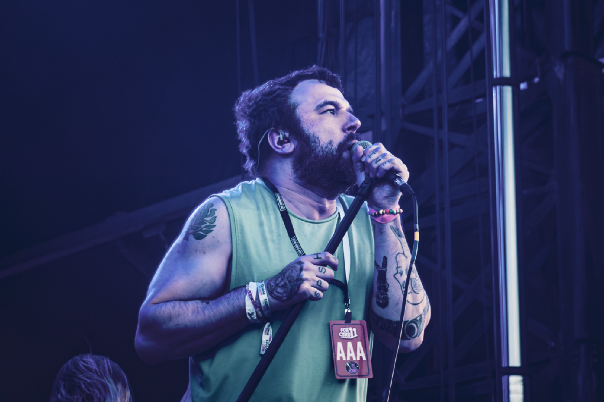 Say Anything live at Four Chord Music Fest 11 2025, photo 2 by Don Jilla