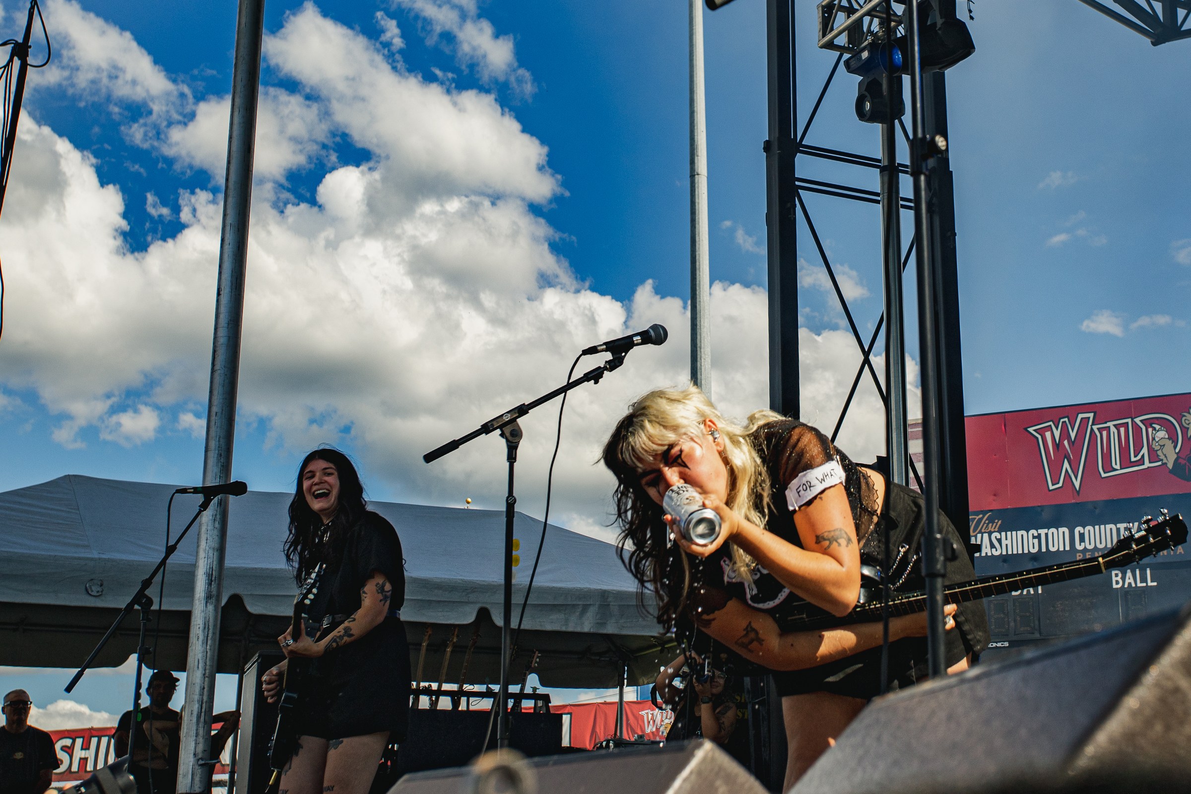 Destroy Boys live at Four Chord Music Fest 8 2022, photo 11 by Don Jilla