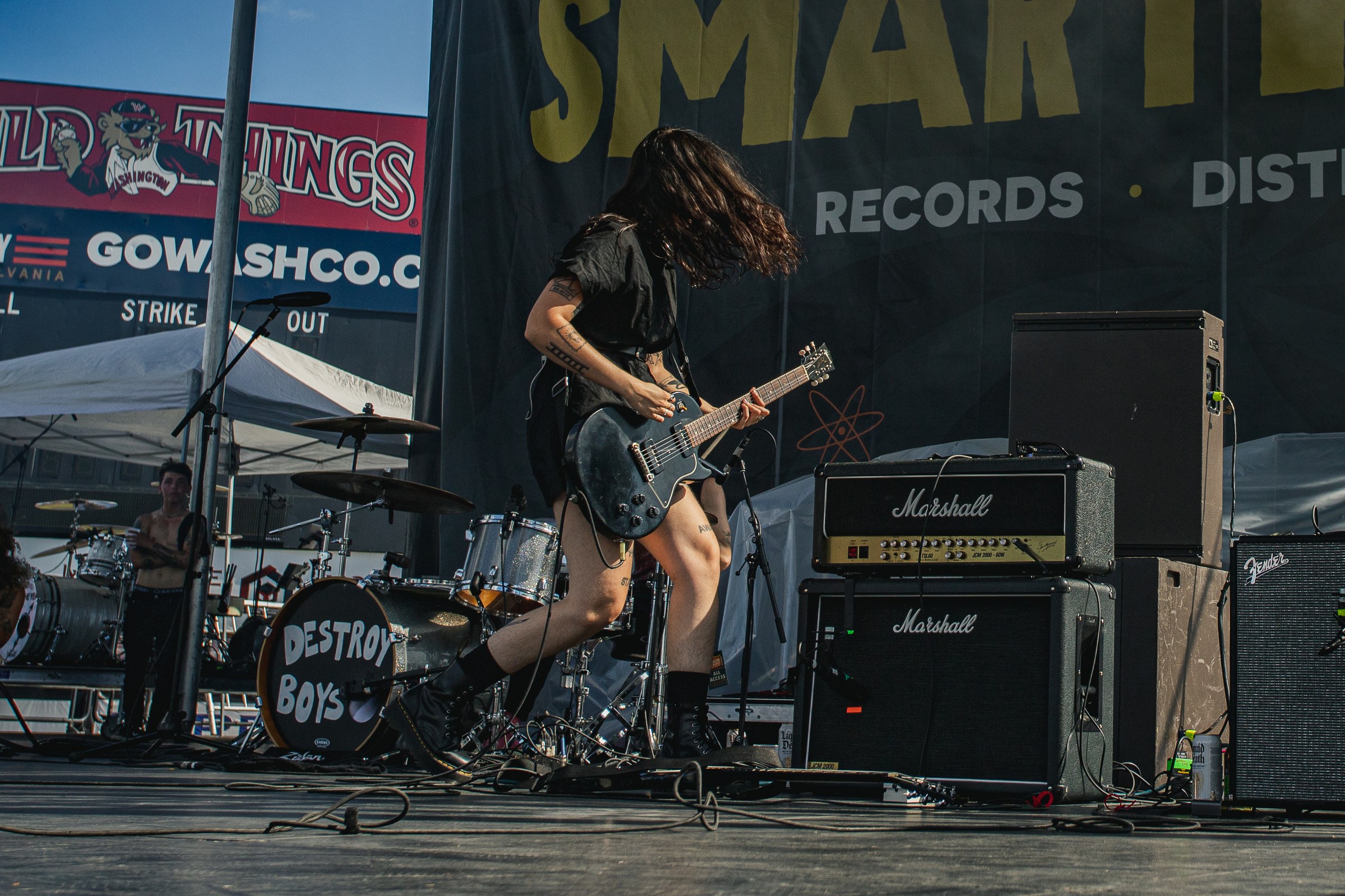 Destroy Boys live at Four Chord Music Fest 8 2022, photo 13 by Don Jilla