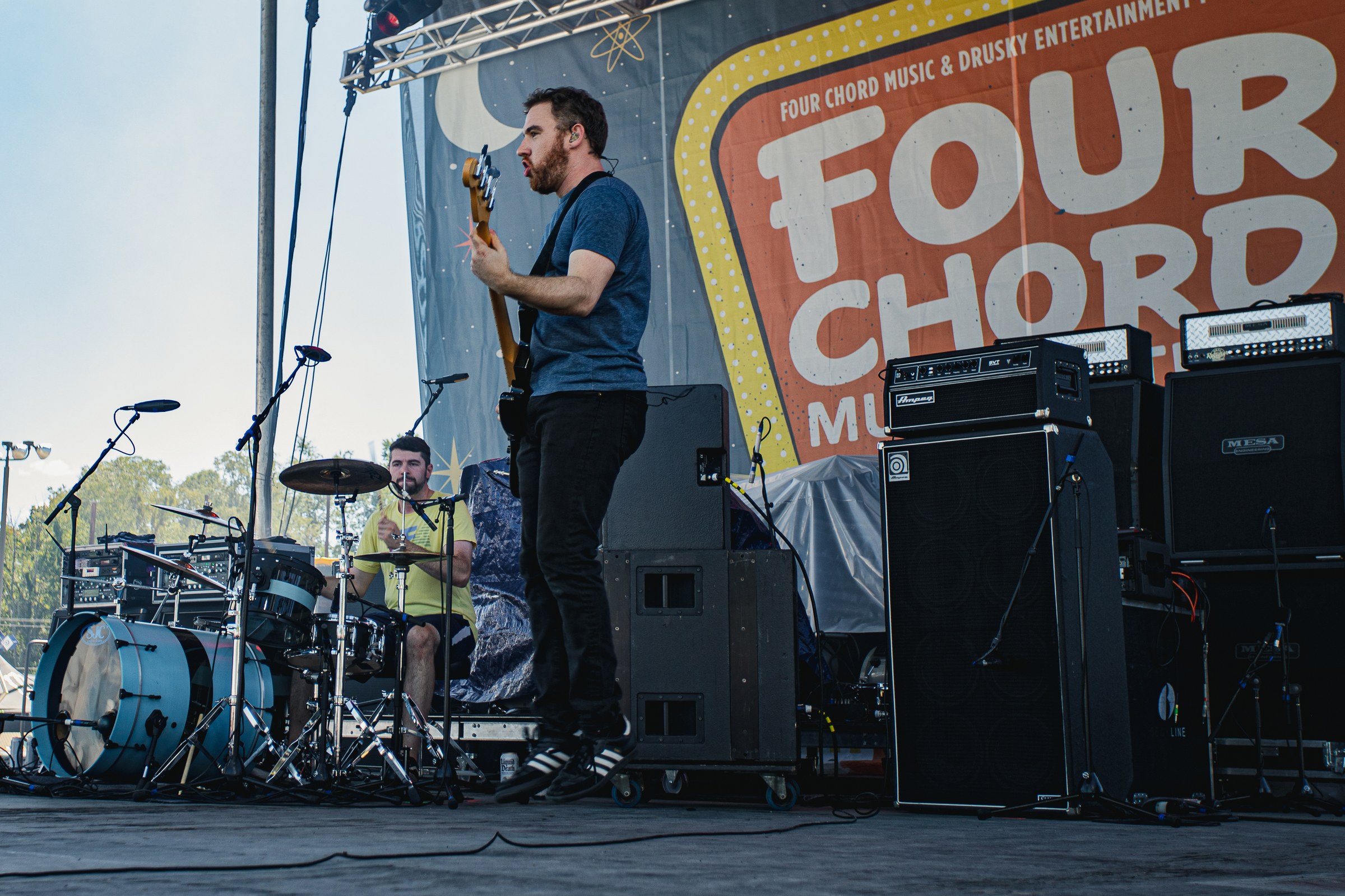 Don't Panic live at Four Chord Music Fest 8 2022, photo 3 by Don Jilla