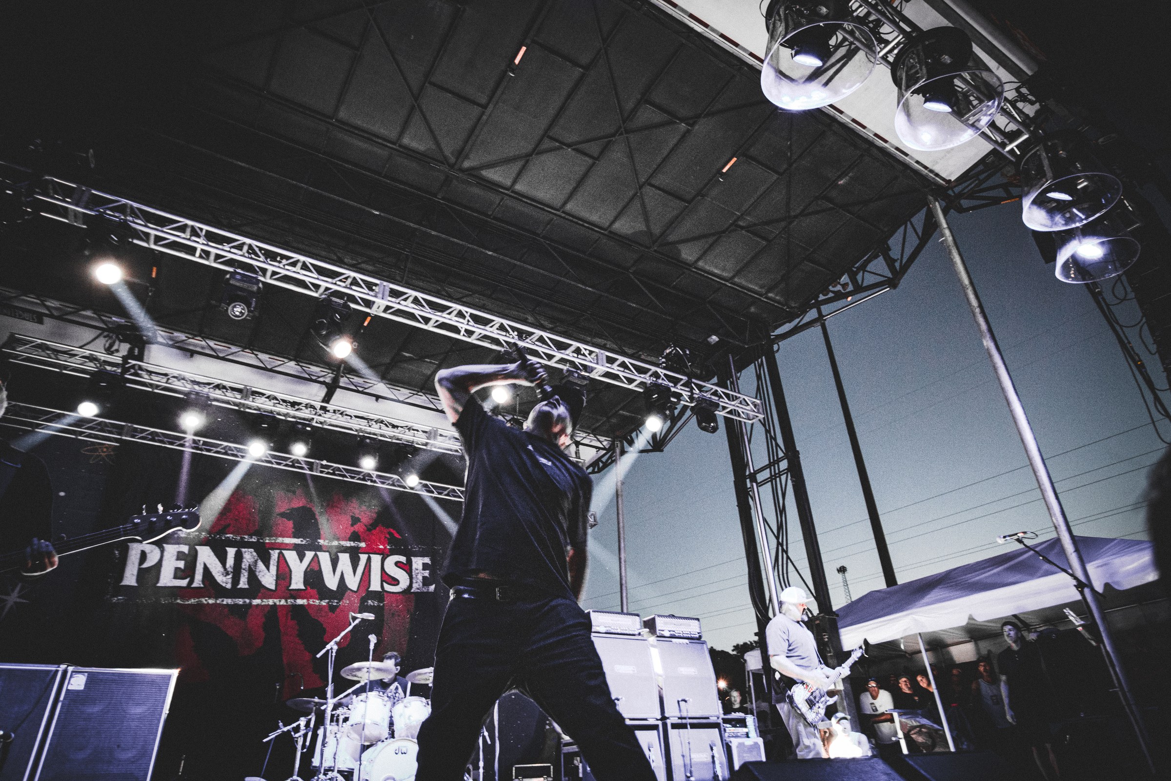 Pennywise live at Four Chord Music Fest 8 2022, photo 4 by Don Jilla