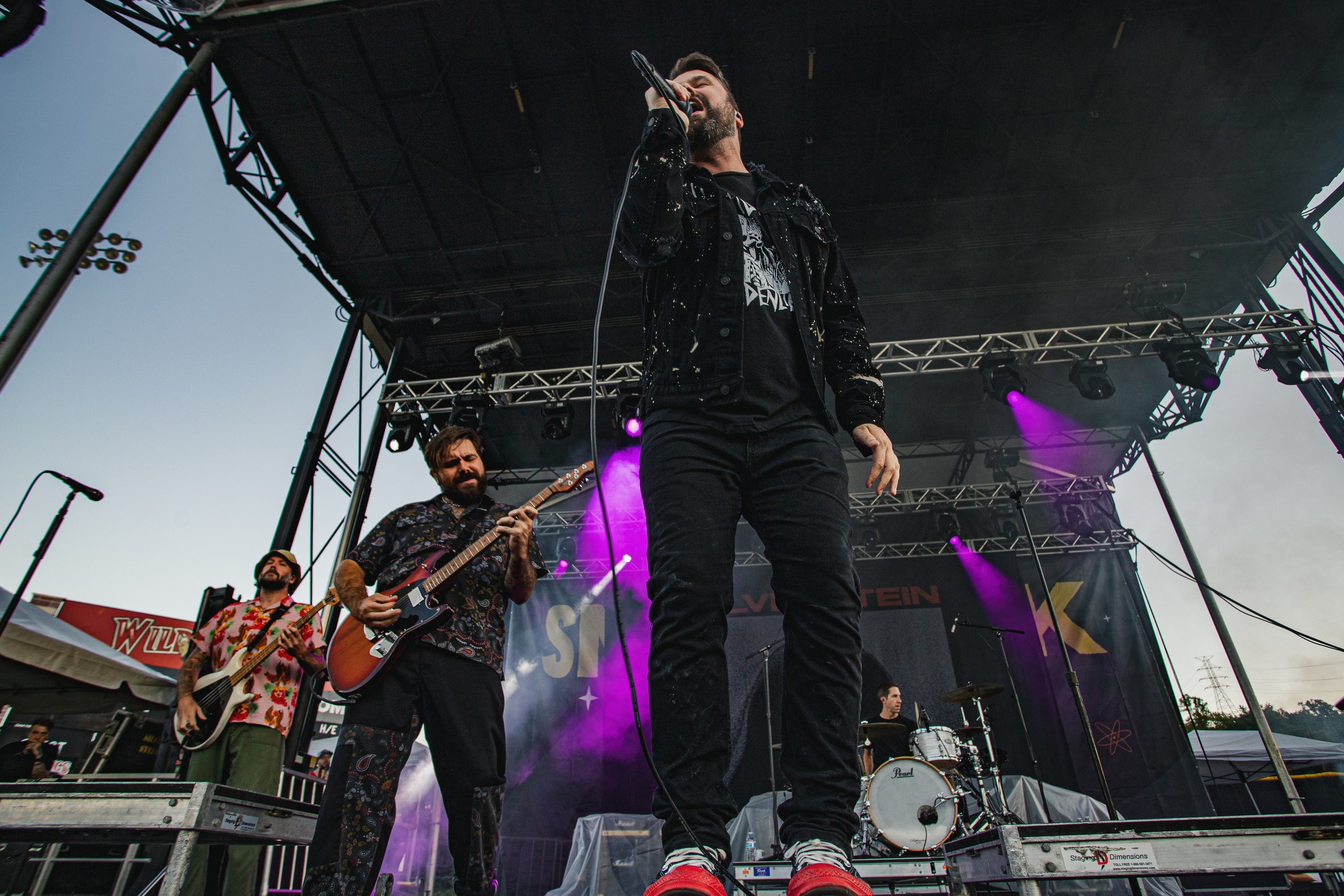 Silverstein live at Four Chord Music Fest 8 2022, photo 1 by Don Jilla