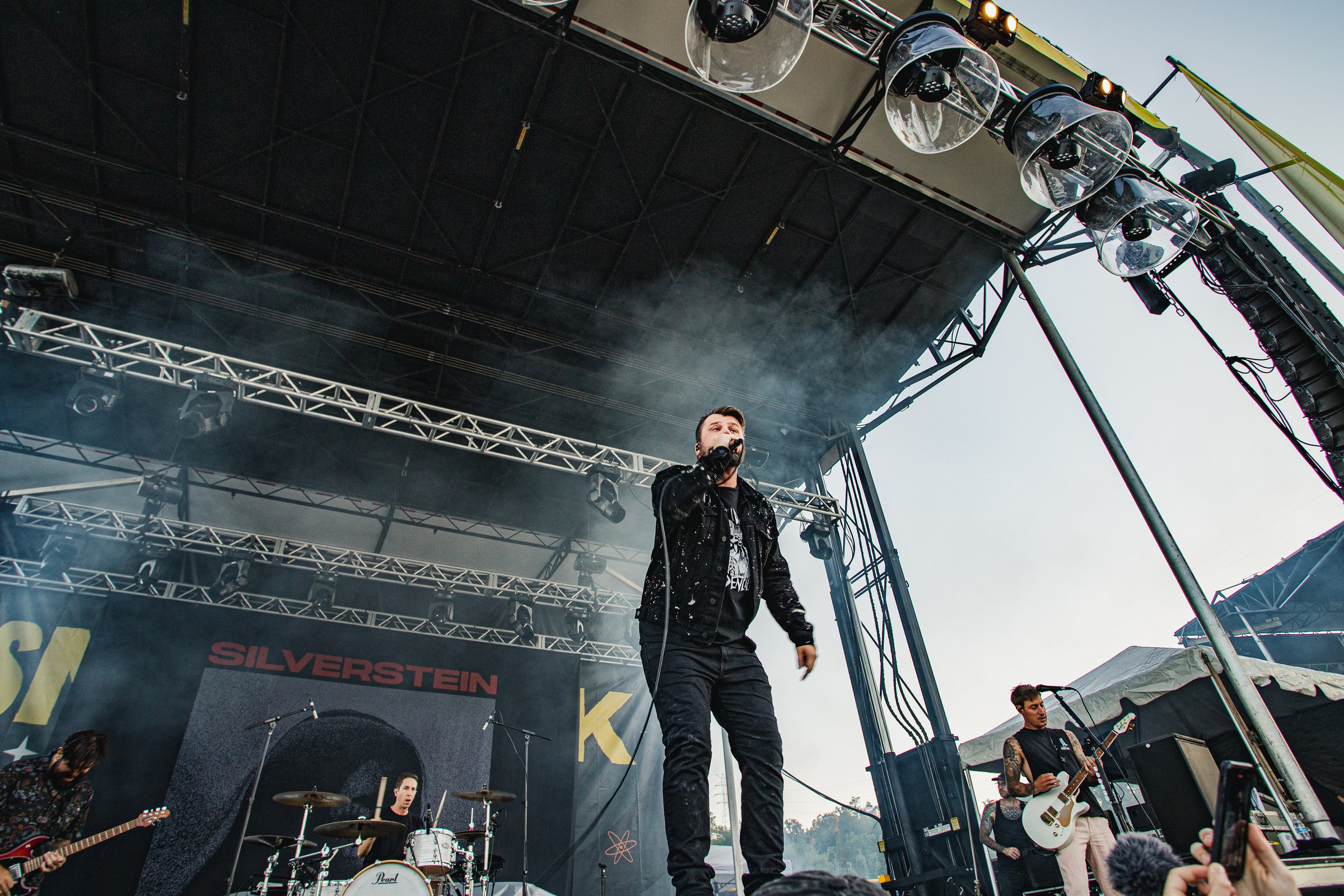 Silverstein live at Four Chord Music Fest 8 2022, photo 2 by Don Jilla