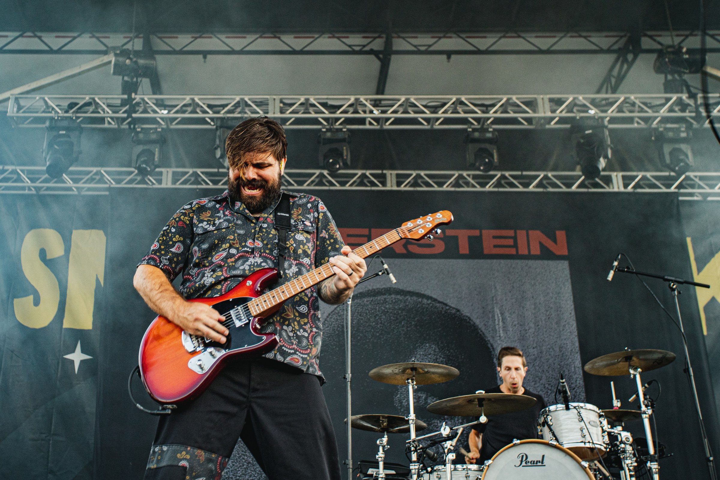 Silverstein live at Four Chord Music Fest 8 2022, photo 6 by Don Jilla