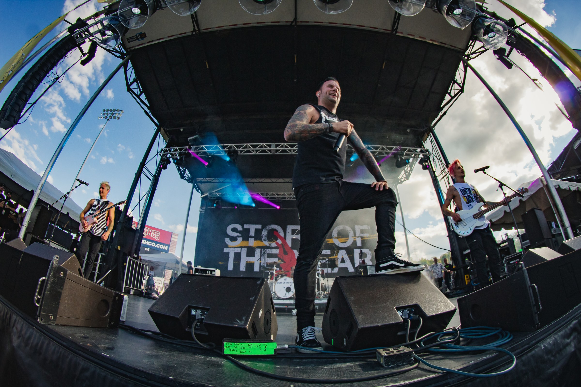 Story of the Year live at Four Chord Music Fest 8 2022, photo 11 by Don Jilla