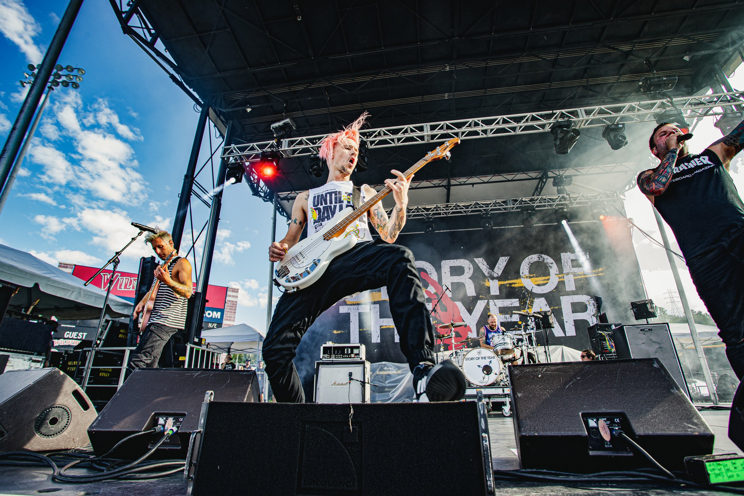 Story of the Year live at Four Chord Music Fest 8 2022, photo 2 by Don Jilla