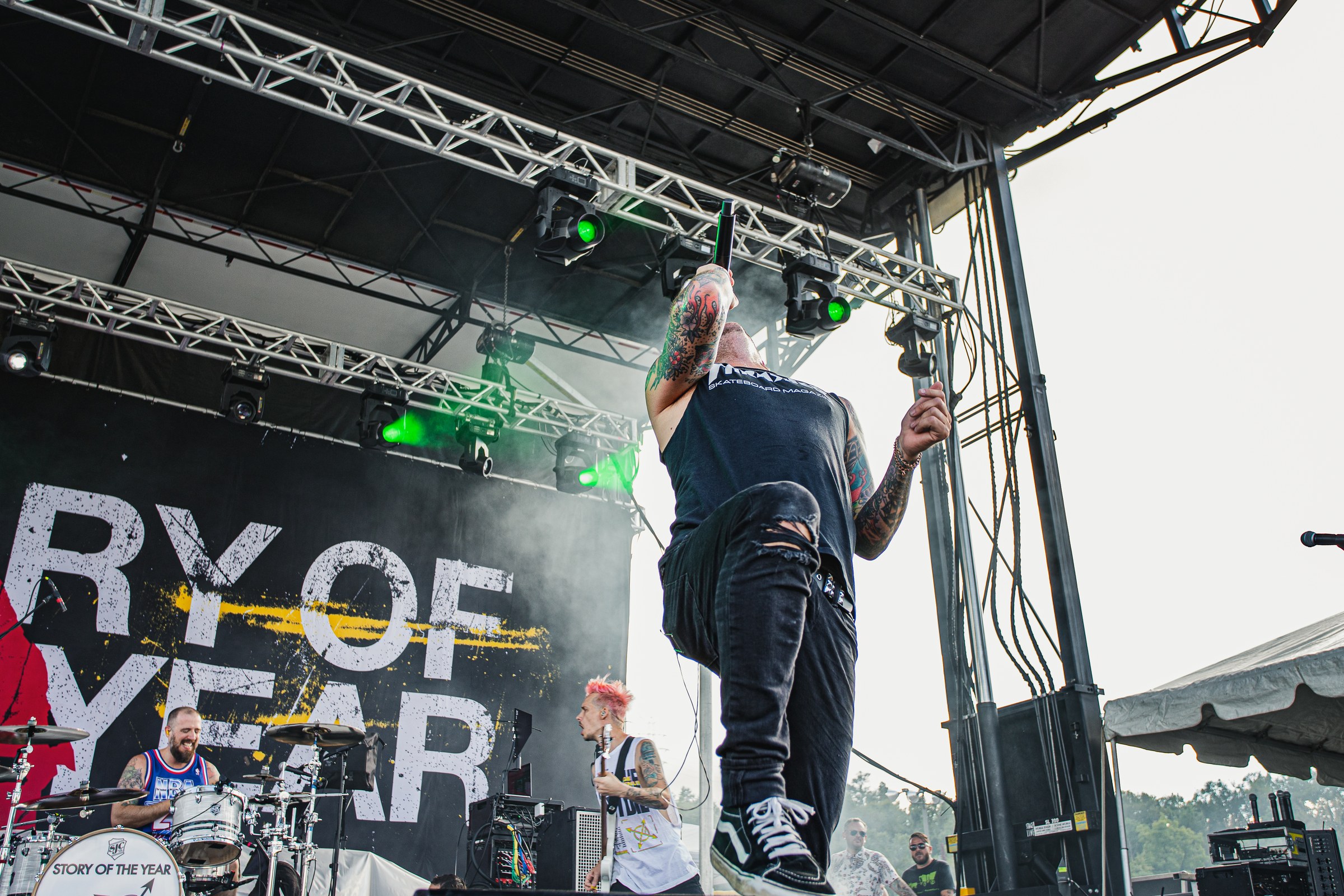 Story of the Year live at Four Chord Music Fest 8 2022, photo 4 by Don Jilla