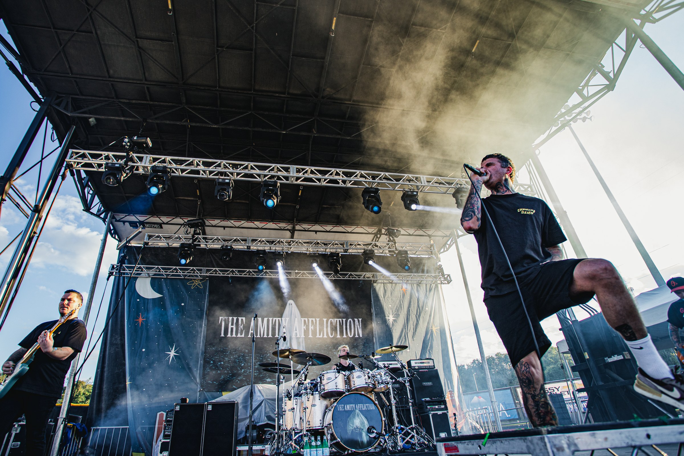 The Amity Affliction live at Four Chord Music Fest 8 2022, photo 2 by Don Jilla