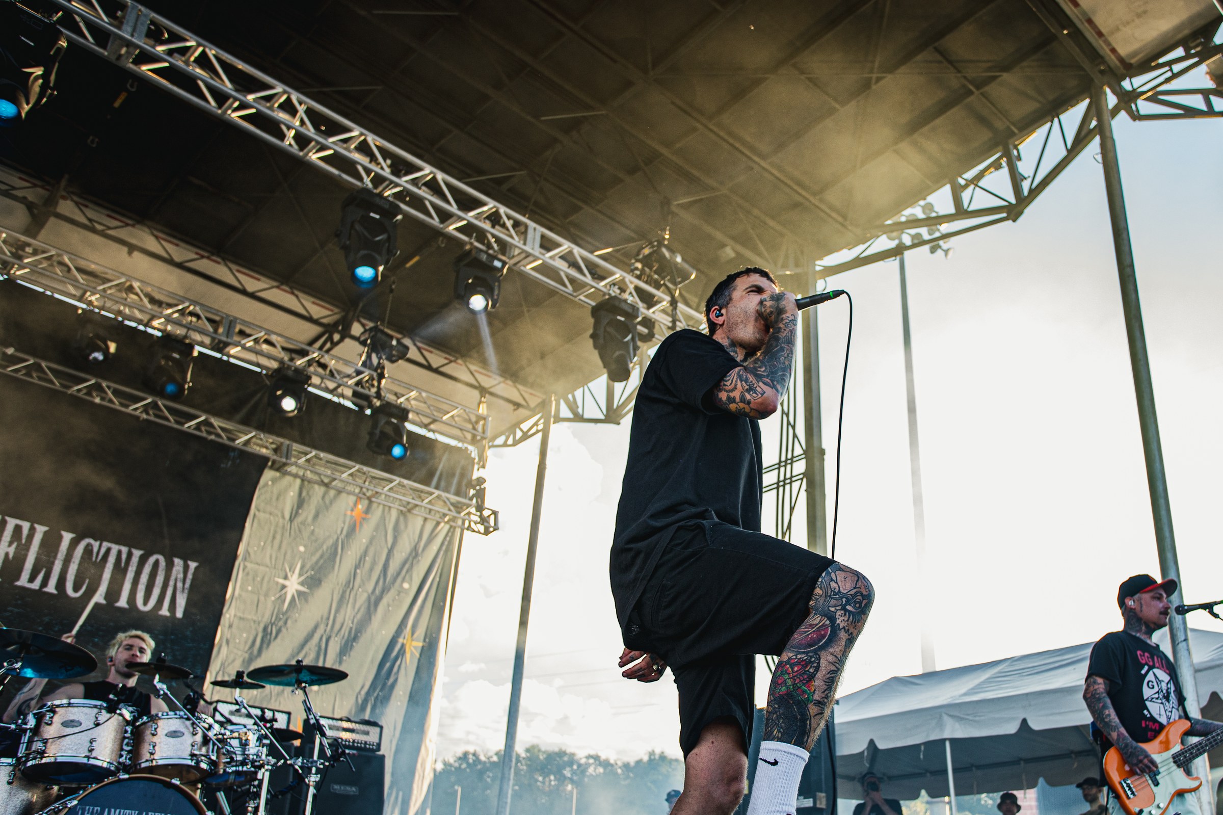The Amity Affliction live at Four Chord Music Fest 8 2022, photo 3 by Don Jilla