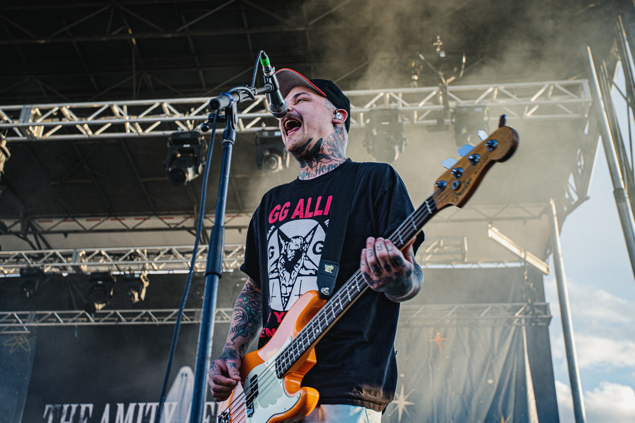 The Amity Affliction live at Four Chord Music Fest 8 2022, photo 4 by Don Jilla