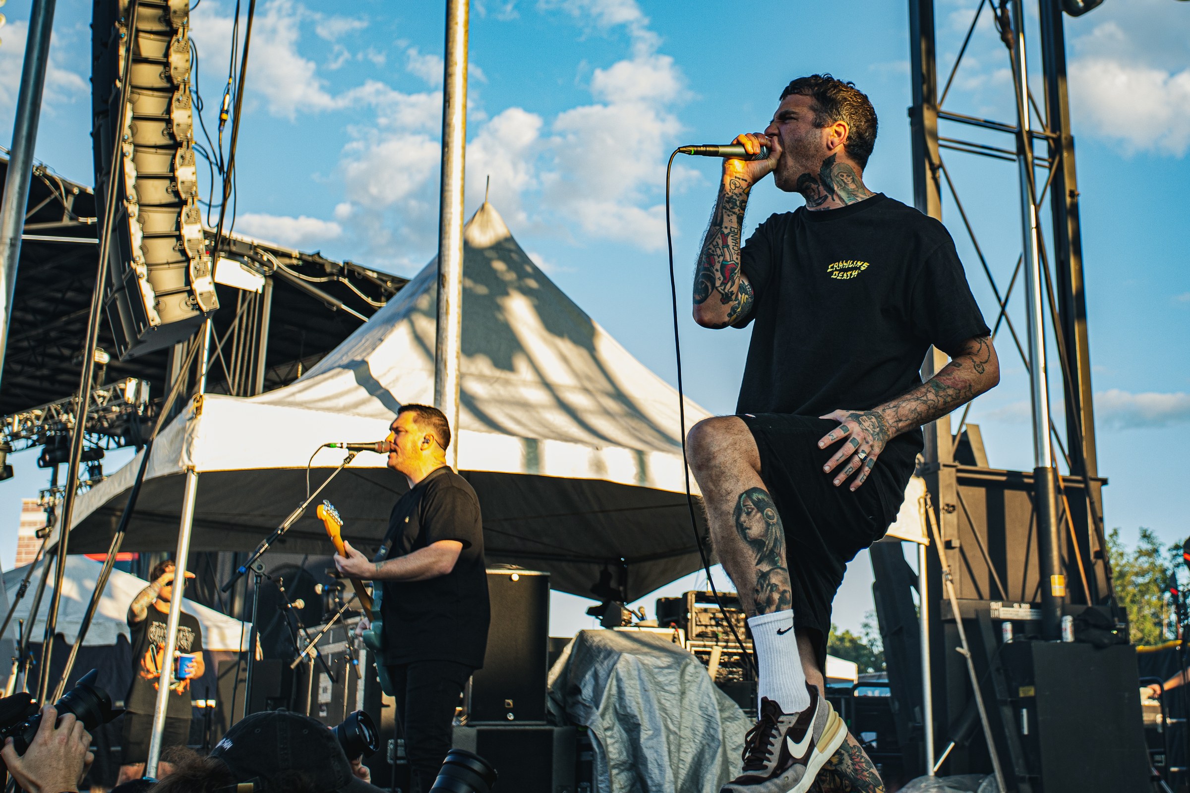 The Amity Affliction live at Four Chord Music Fest 8 2022, photo 5 by Don Jilla