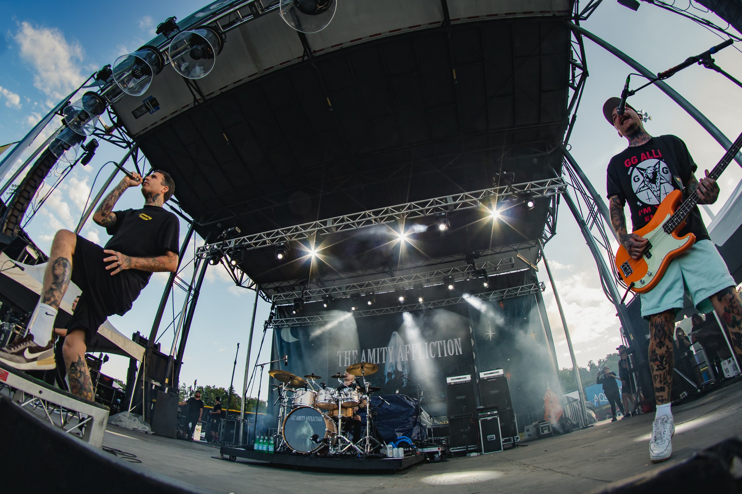 The Amity Affliction live at Four Chord Music Fest 8 2022, photo 7 by Don Jilla