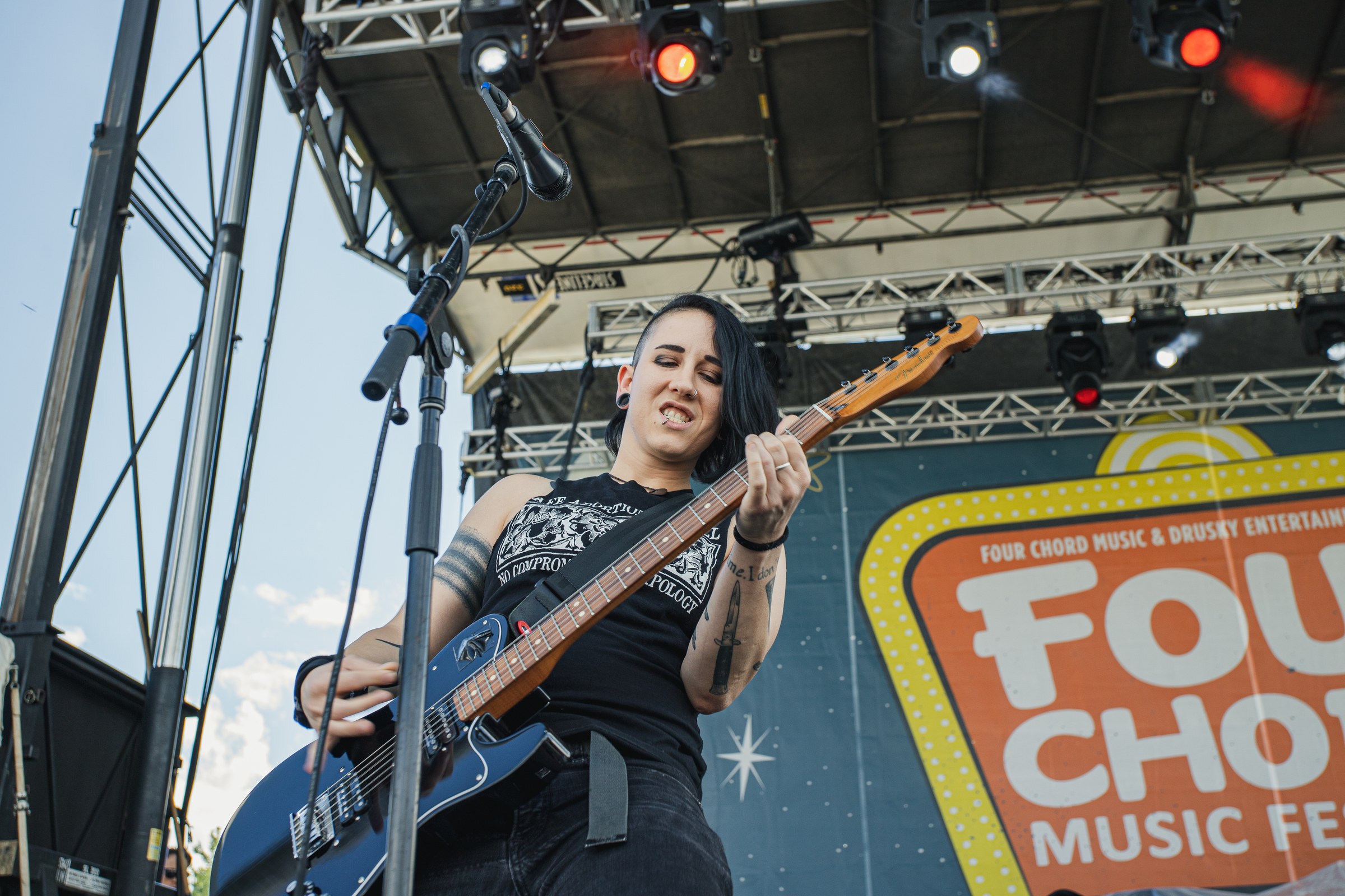The Bombpops live at Four Chord Music Fest 8 2022, photo 1 by Don Jilla