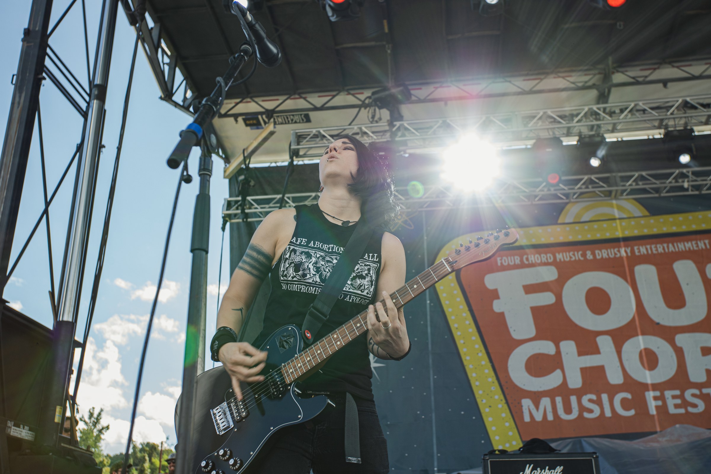 The Bombpops live at Four Chord Music Fest 8 2022, photo 2 by Don Jilla