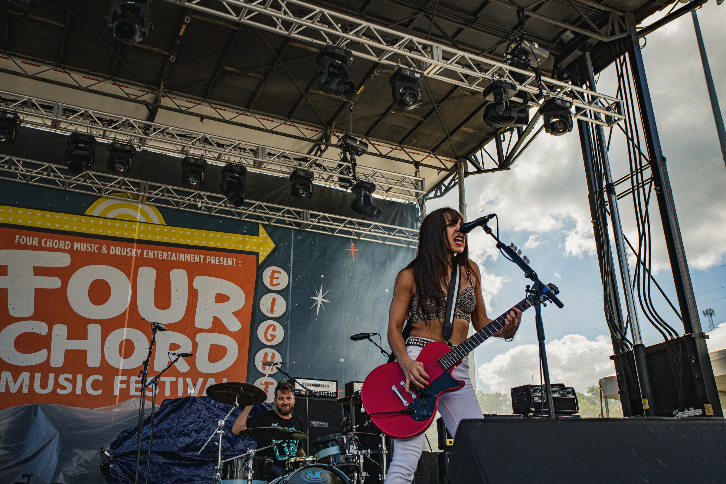 The Bombpops live at Four Chord Music Fest 8 2022, photo 4 by Don Jilla