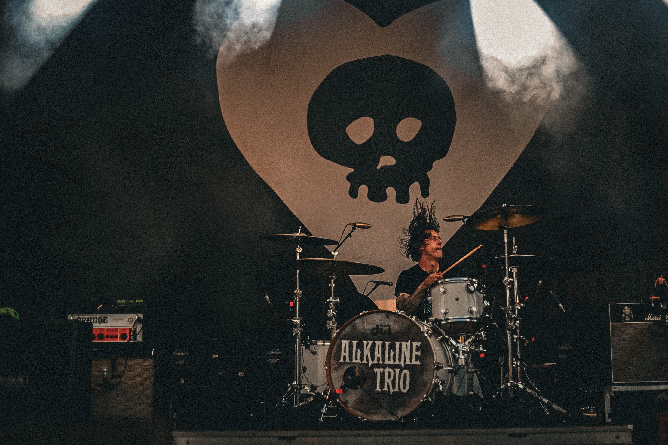 Alkaline Trio live at Four Chord Music Fest 9 2023, photo 12 by Don Jilla