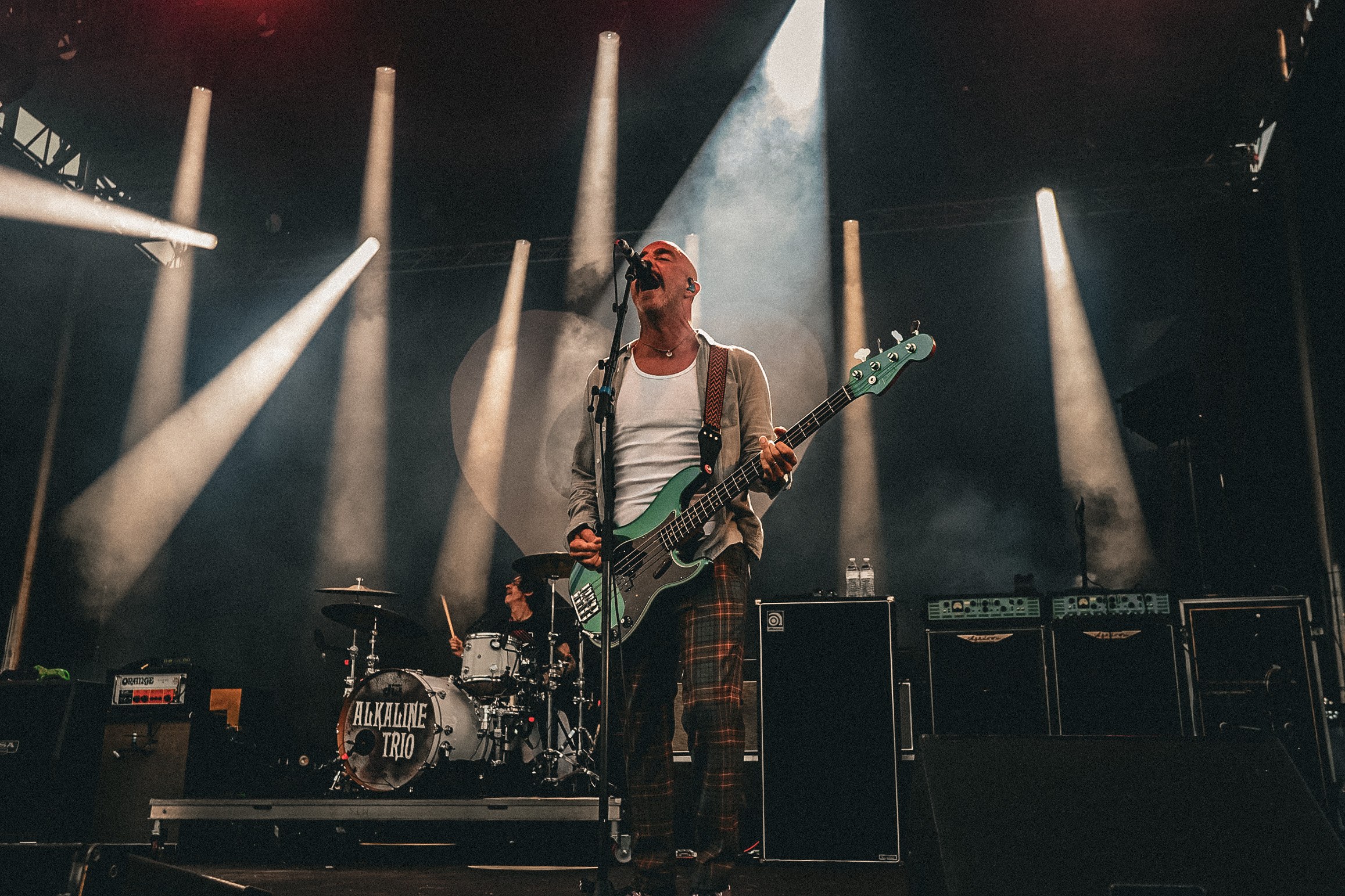 Alkaline Trio live at Four Chord Music Fest 9 2023, photo 3 by Don Jilla