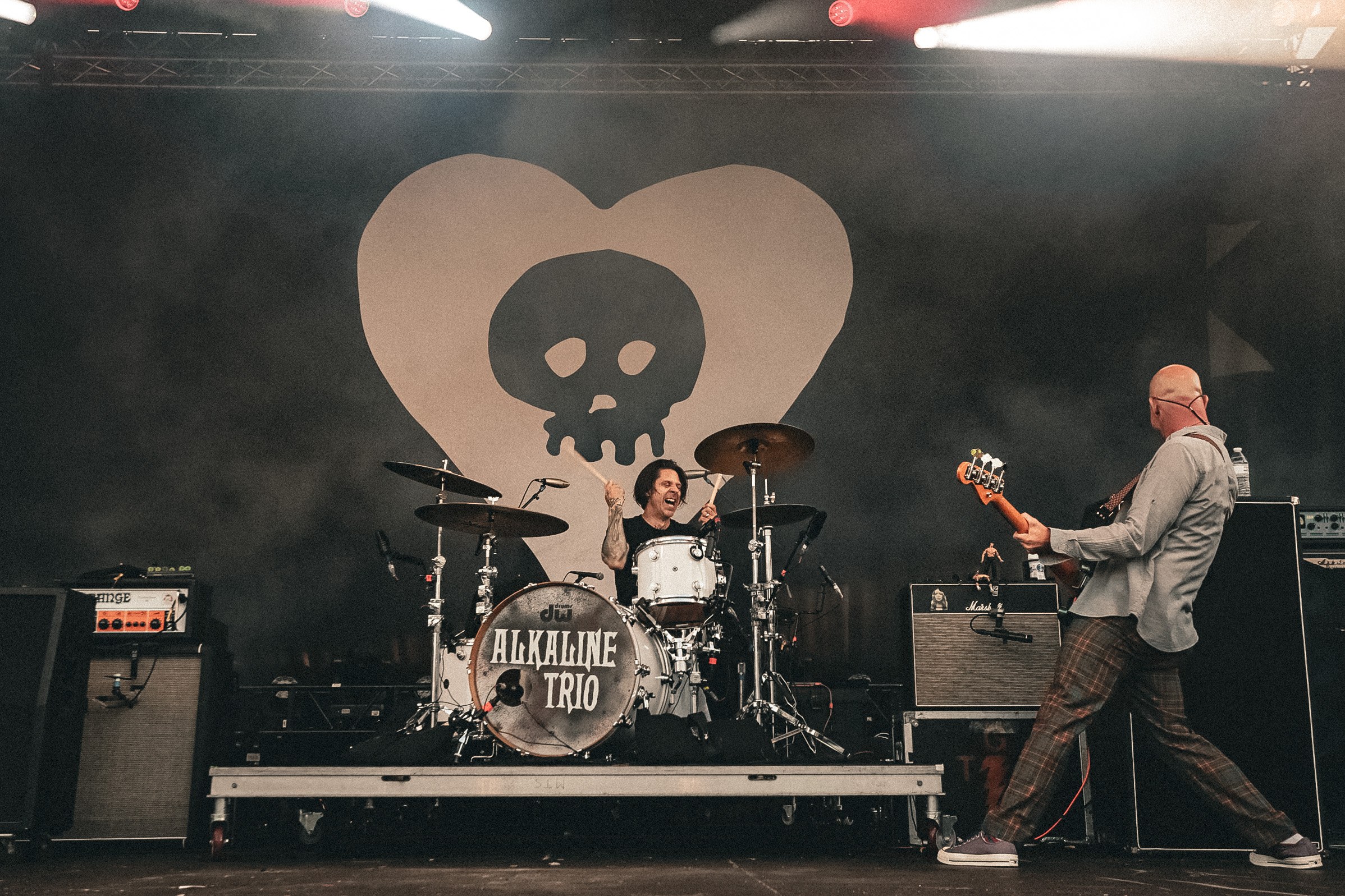 Alkaline Trio live at Four Chord Music Fest 9 2023, photo 8 by Don Jilla