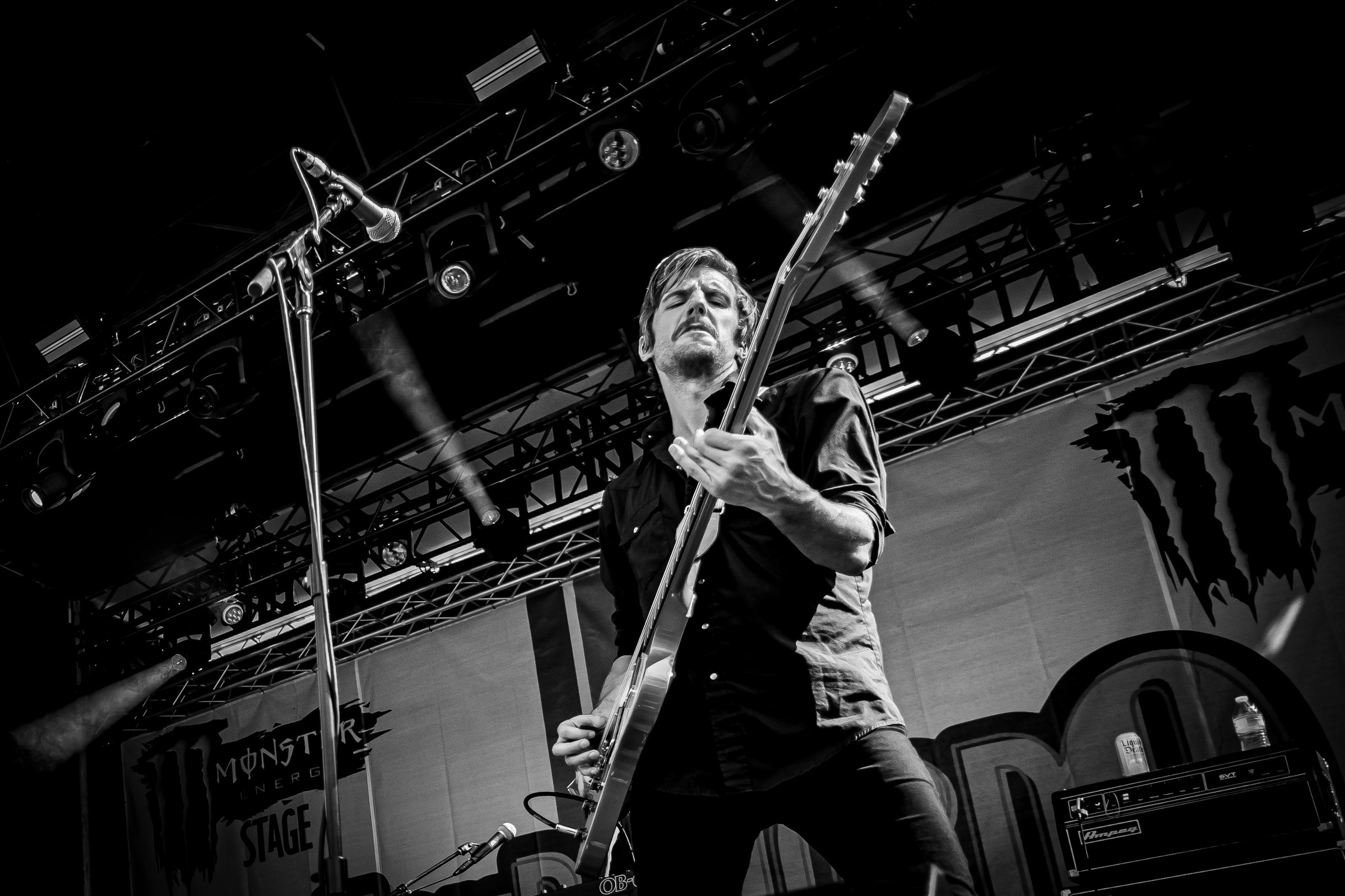 Dave Hause live at Four Chord Music Fest 9 2023, photo 3 by Don Jilla