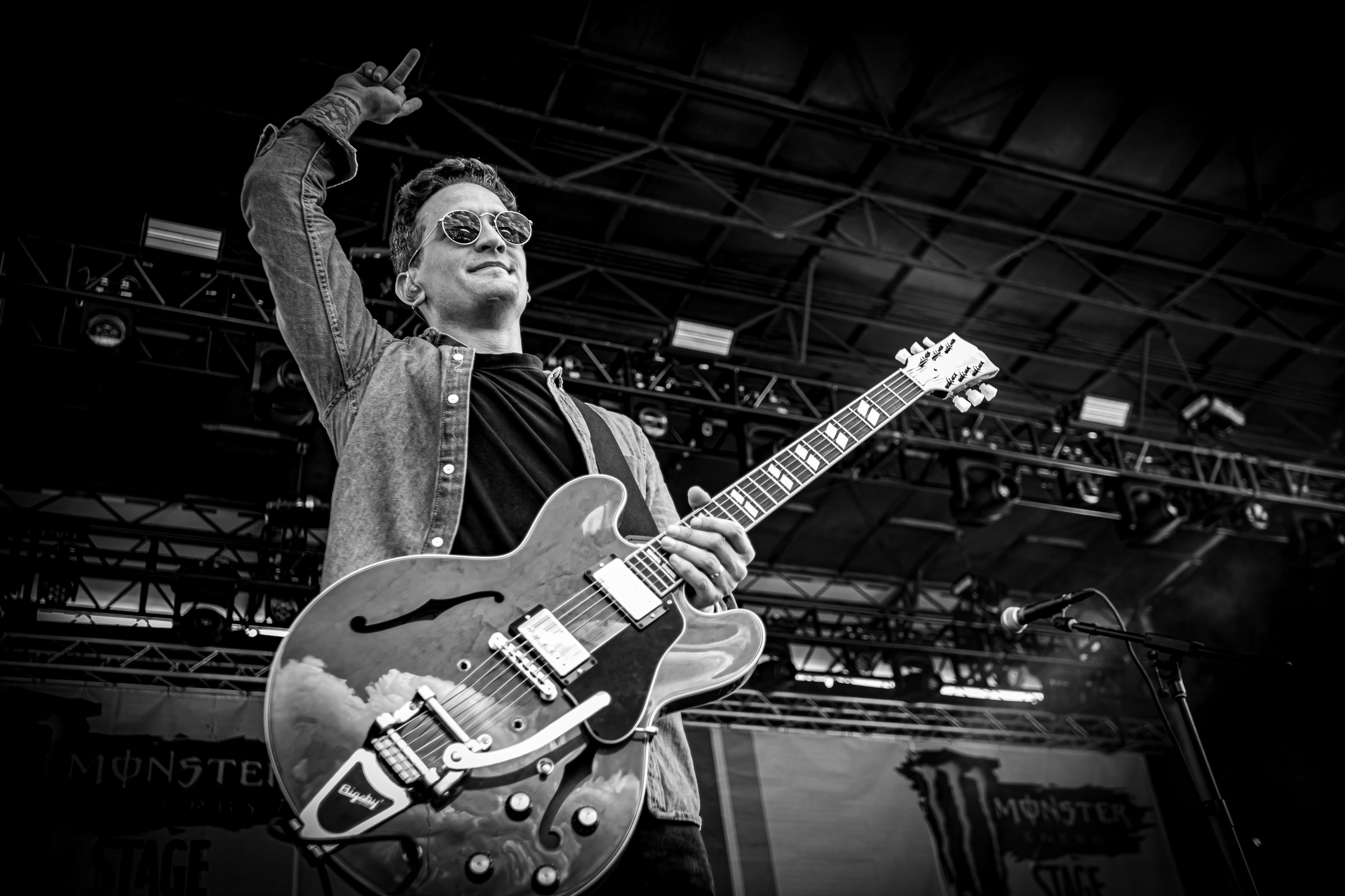 Dave Hause live at Four Chord Music Fest 9 2023, photo 5 by Don Jilla