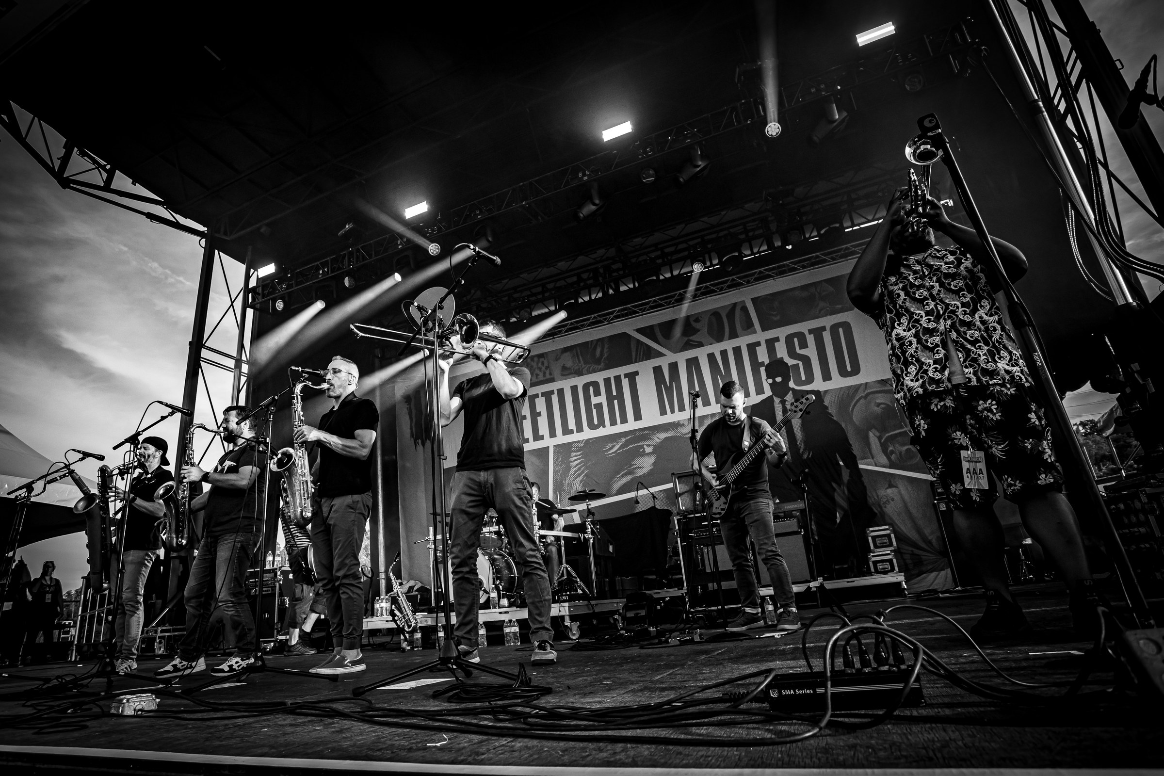Streetlight Manifesto live at Four Chord Music Fest 9 2023, photo 9 by Don Jilla