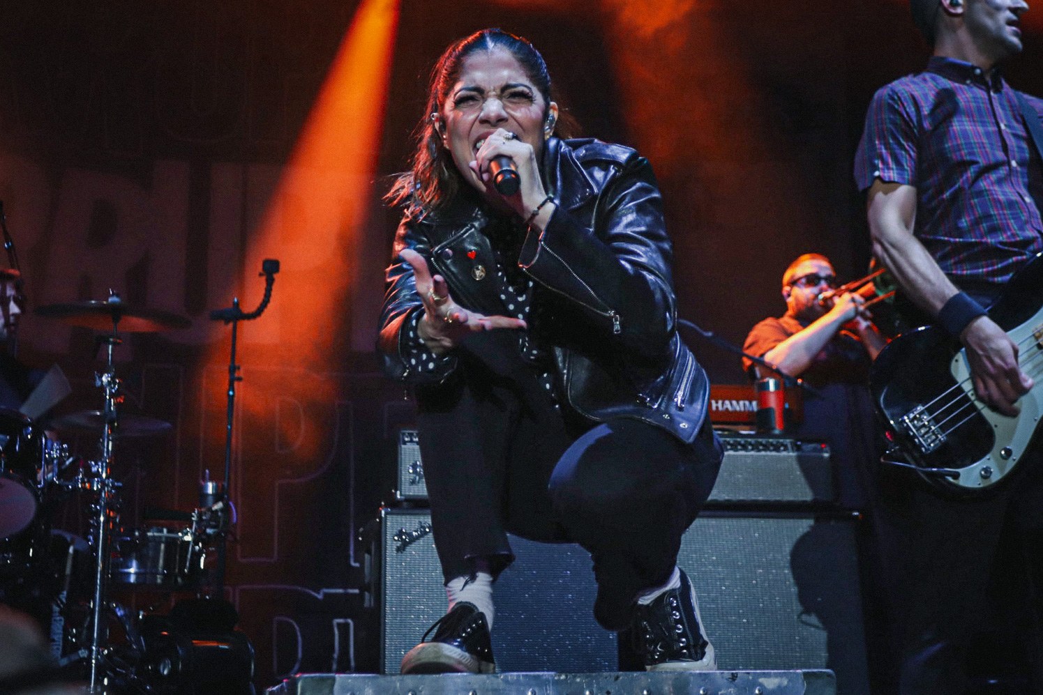 The Interrupters live at Four Chord Music Fest 9 2023, photo 13 by Don Jilla