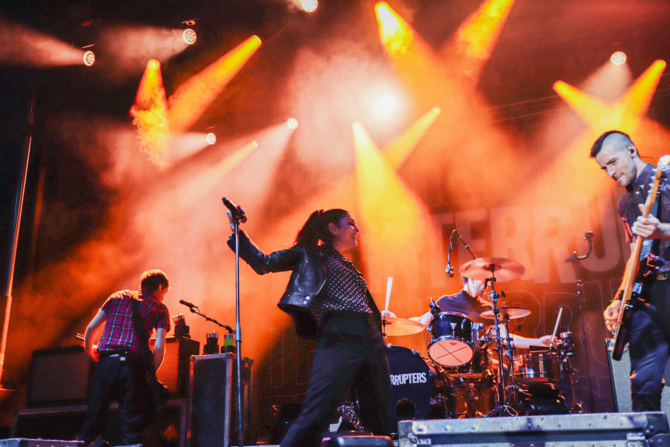 The Interrupters live at Four Chord Music Fest 9 2023, photo 18 by Don Jilla