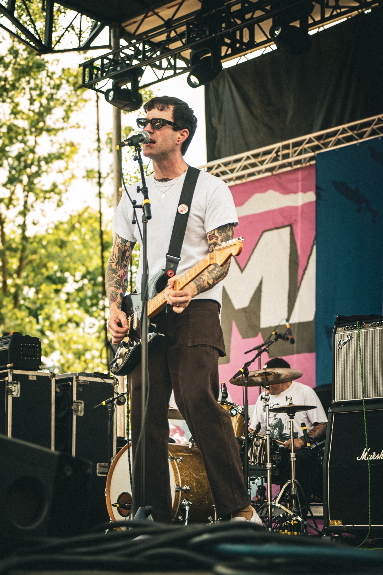 Militarie Gun live at Four Chord Music Fest X 2024, photo 6 by Don Jilla