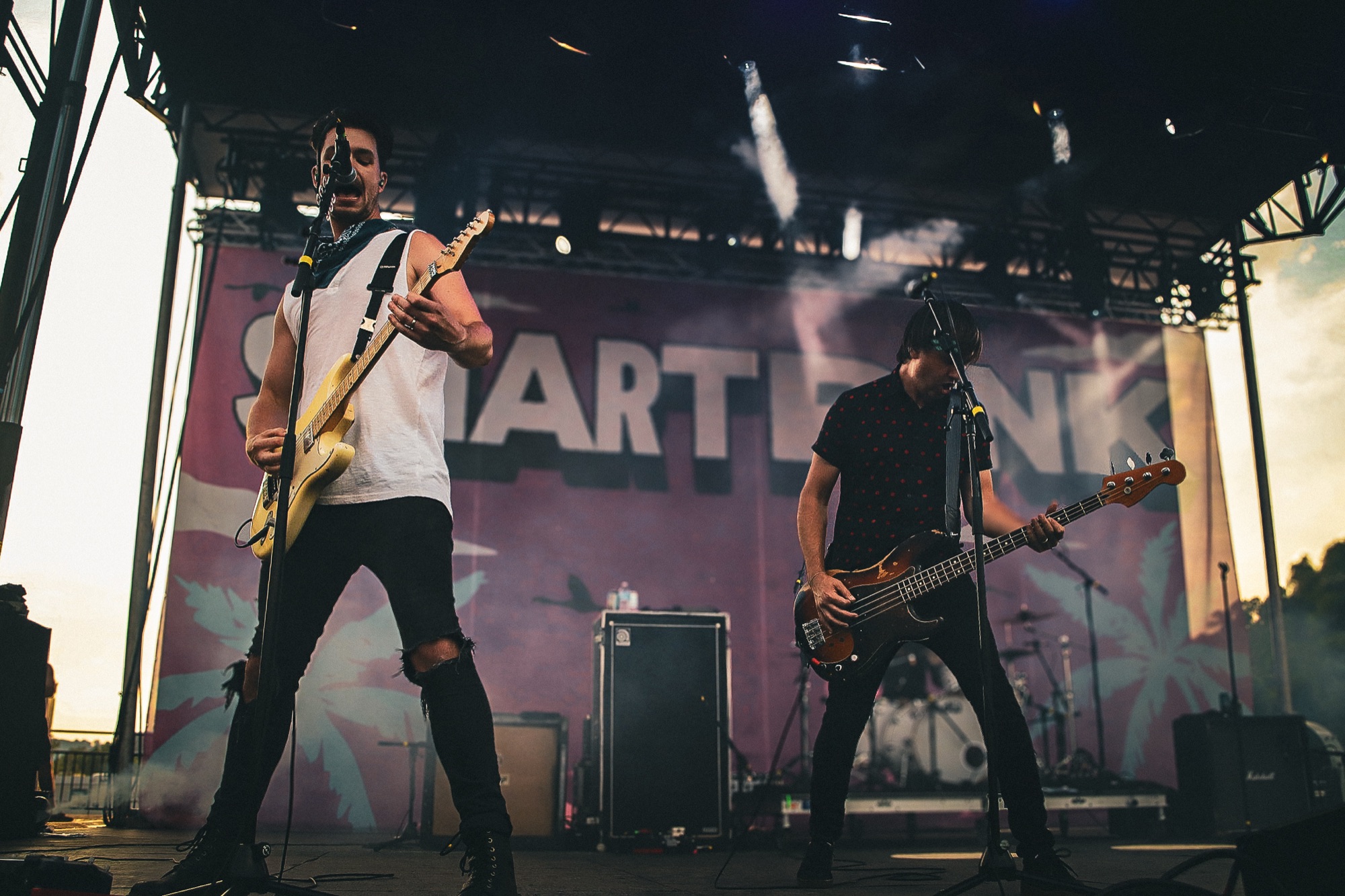 Senses Fail live at Four Chord Music Fest X 2024, photo 2 by Don Jilla