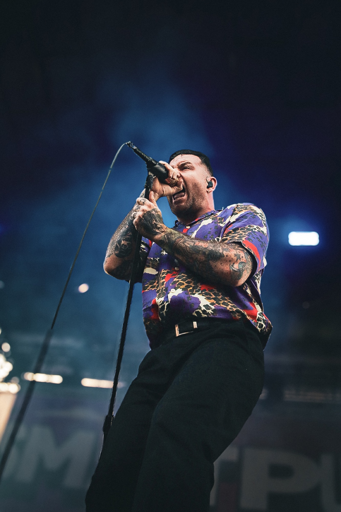 Senses Fail live at Four Chord Music Fest X 2024, photo 6 by Don Jilla