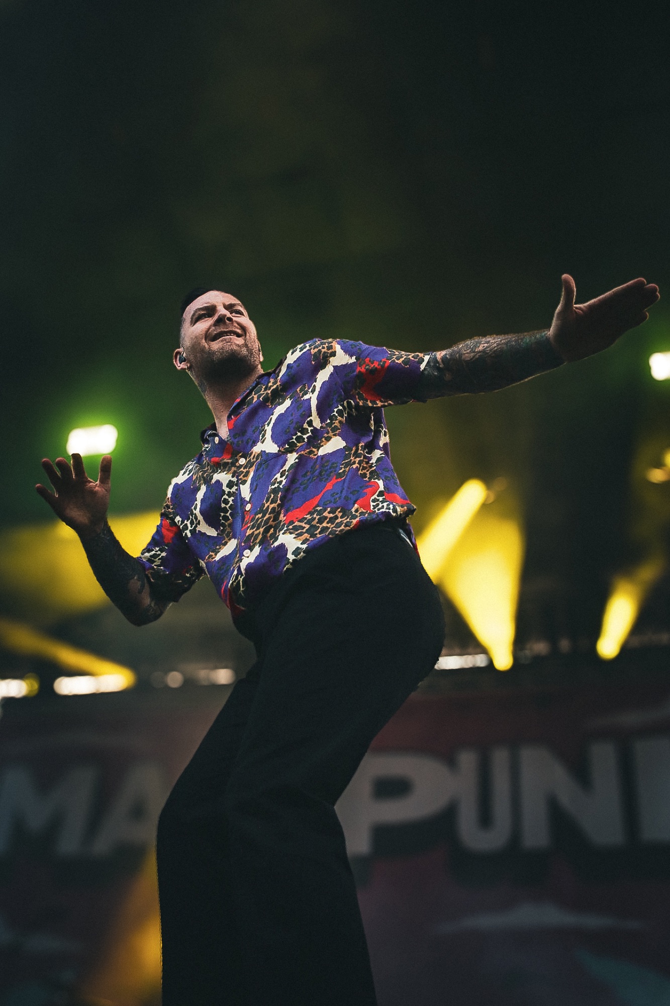 Senses Fail live at Four Chord Music Fest X 2024, photo 7 by Don Jilla