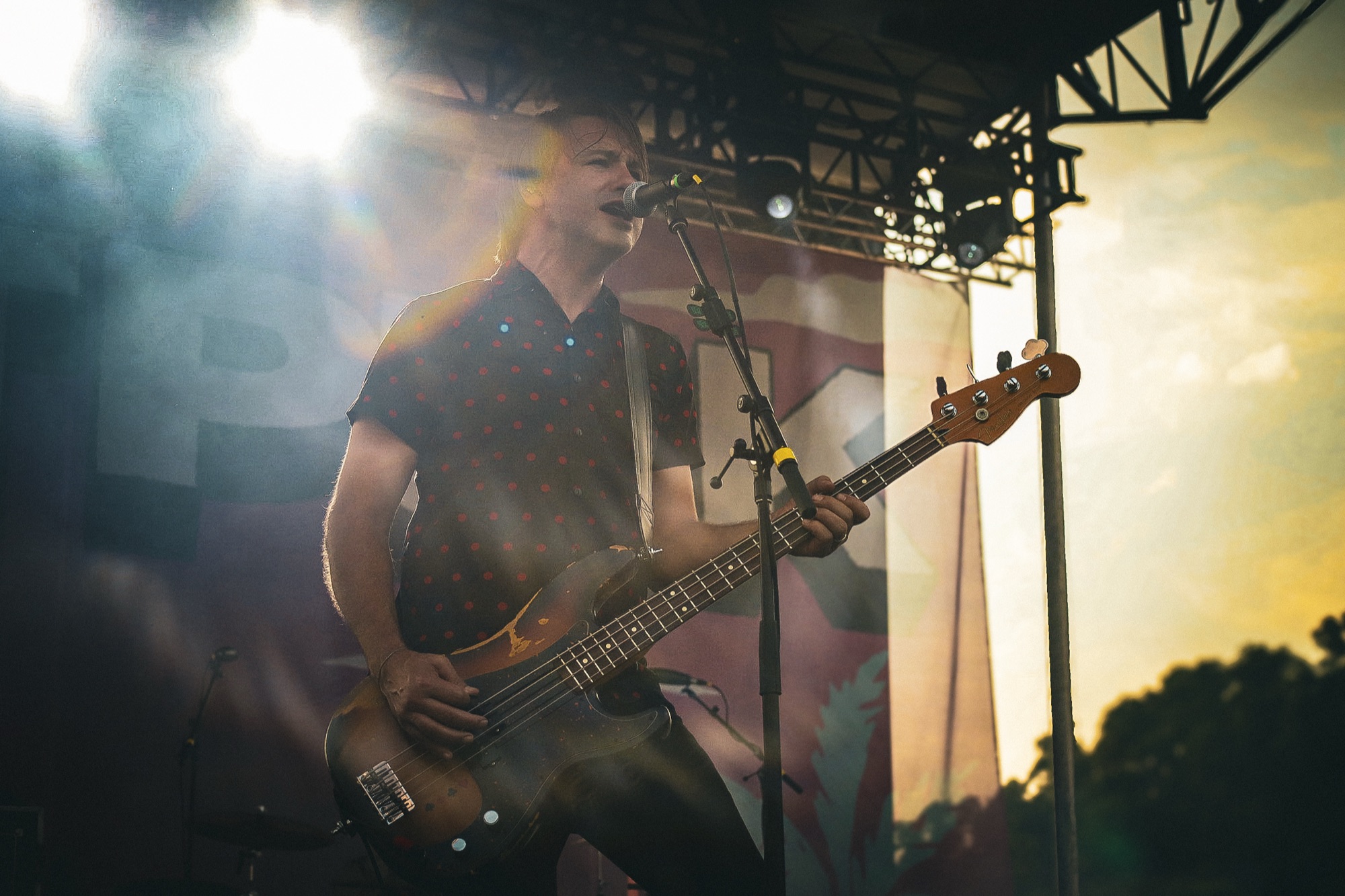 Senses Fail live at Four Chord Music Fest X 2024, photo 8 by Don Jilla