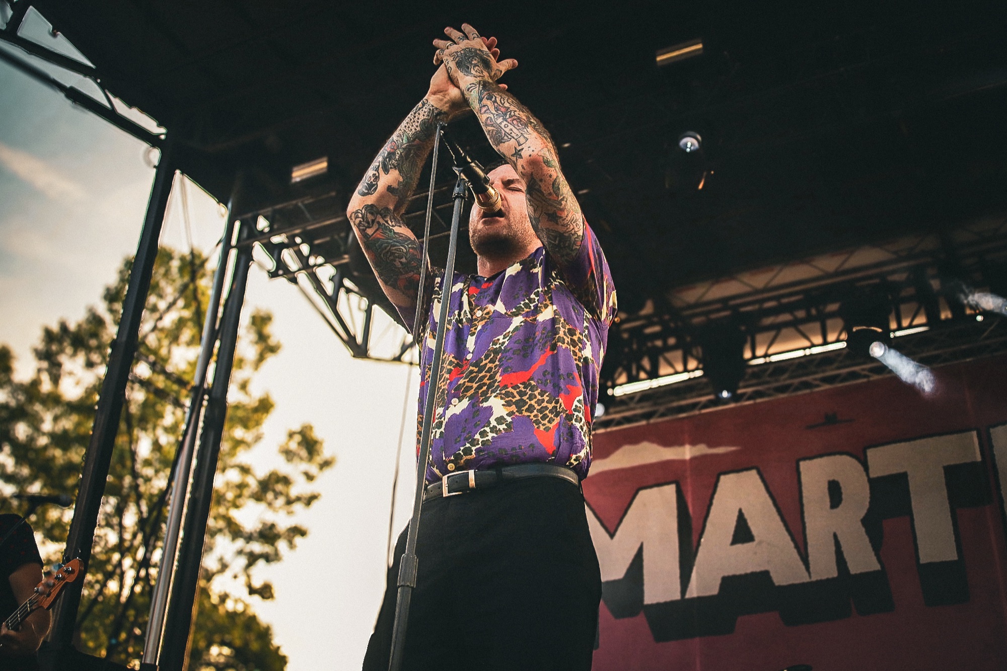 Senses Fail live at Four Chord Music Fest X 2024, photo 9 by Don Jilla