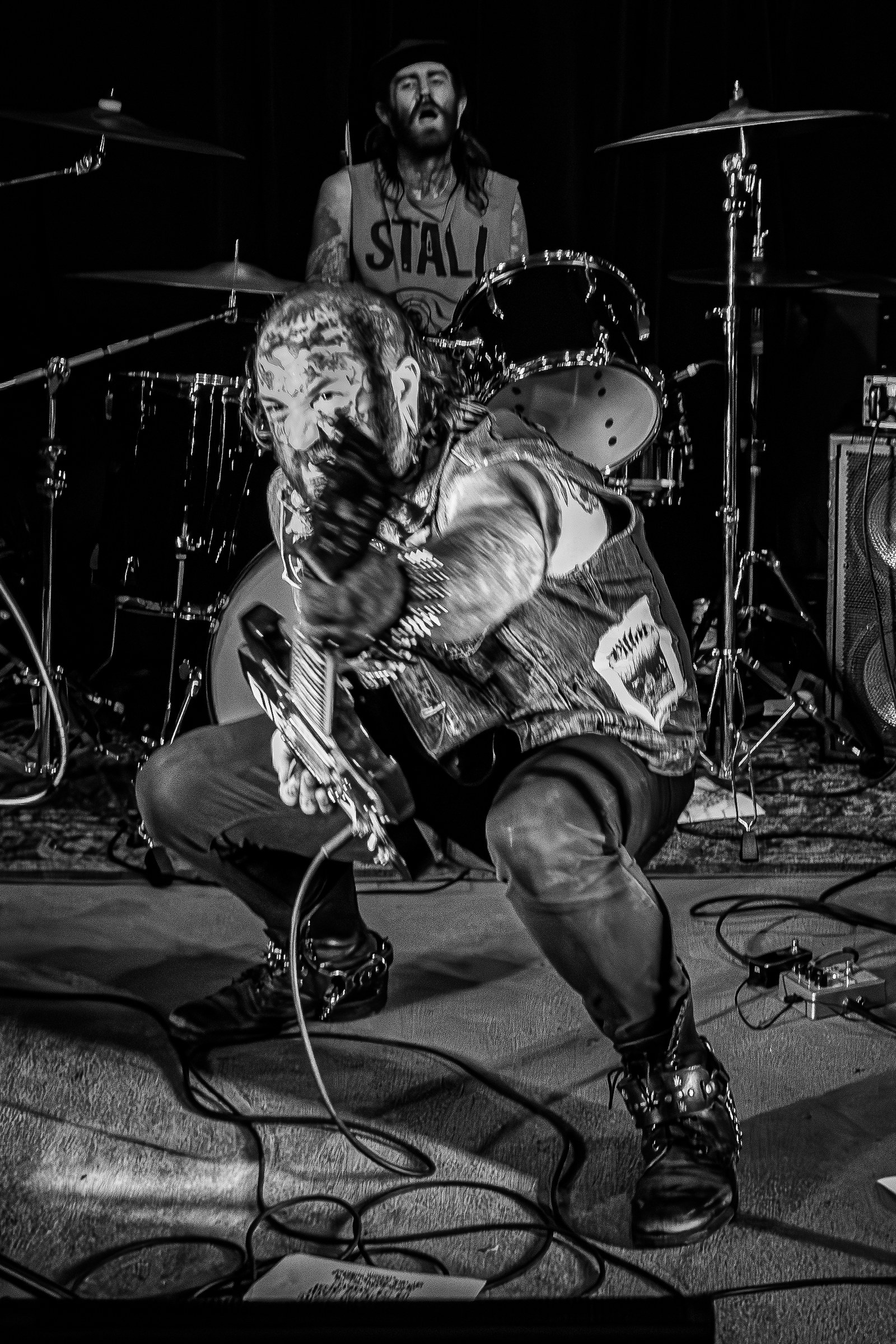 Razorblade live at Green Beacon Gallery Show 2024, photo 20 by Don Jilla