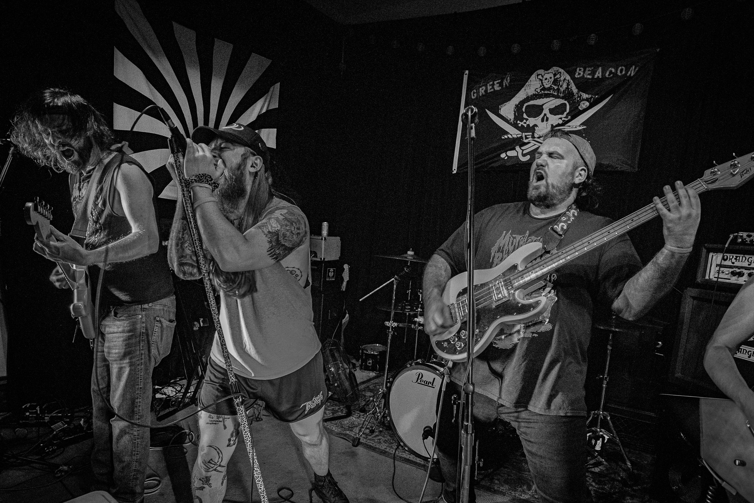 Star Viper live at Green Beacon Gallery Show 2024, photo 11 by Don Jilla