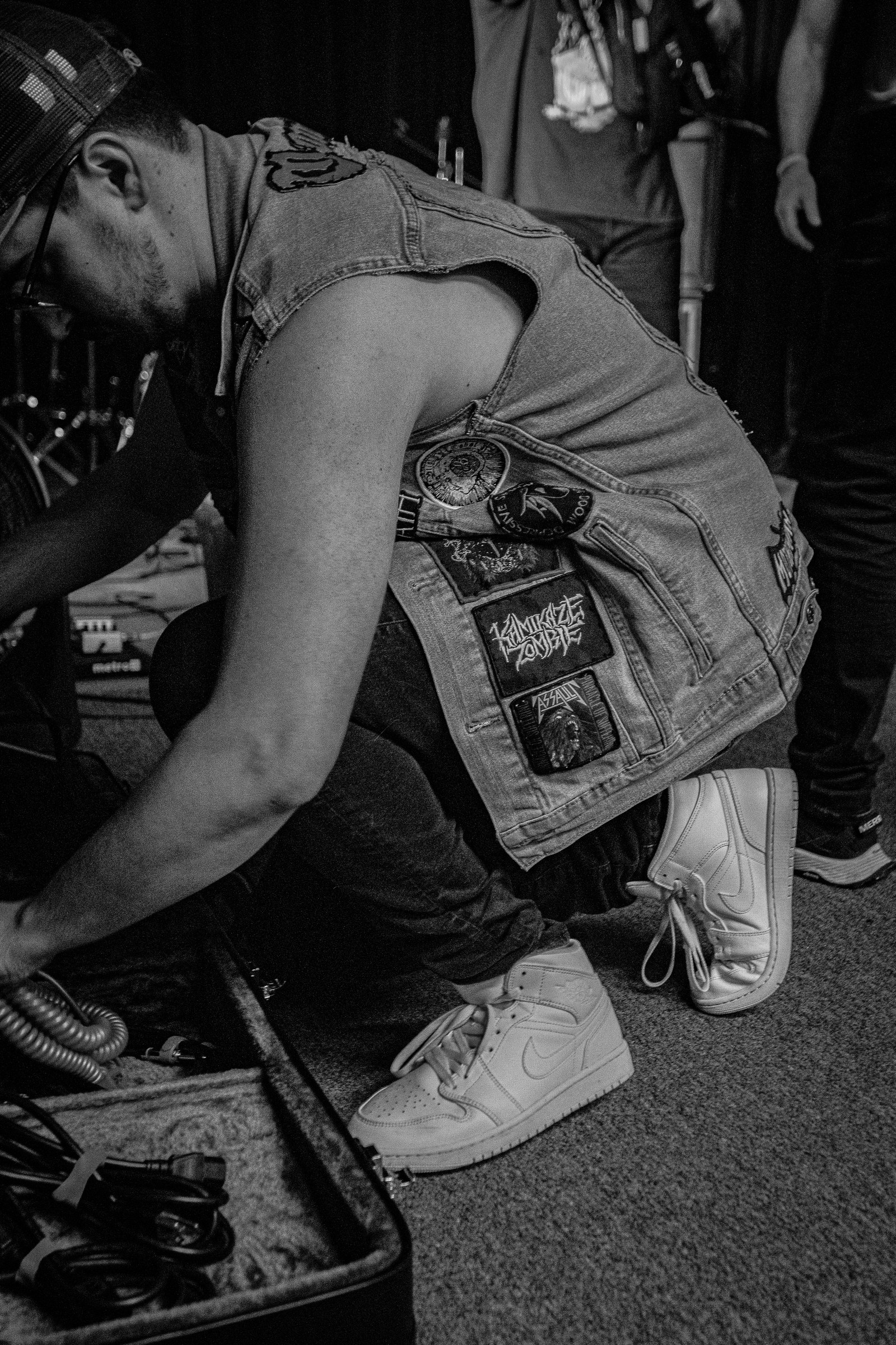 Star Viper live at Green Beacon Gallery Show 2024, photo 2 by Don Jilla