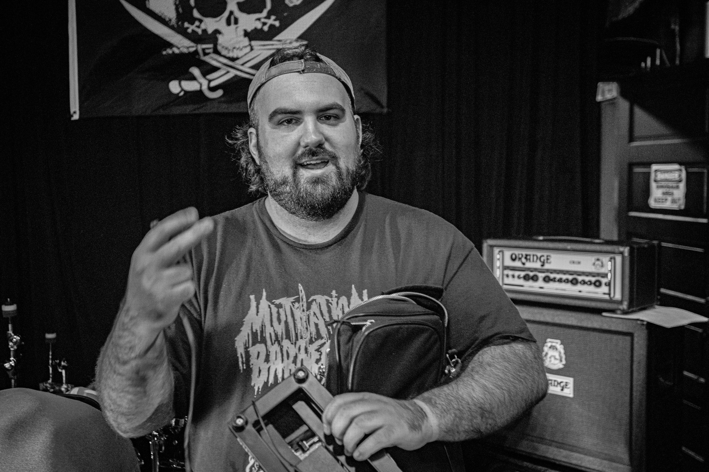 Star Viper live at Green Beacon Gallery Show 2024, photo 3 by Don Jilla