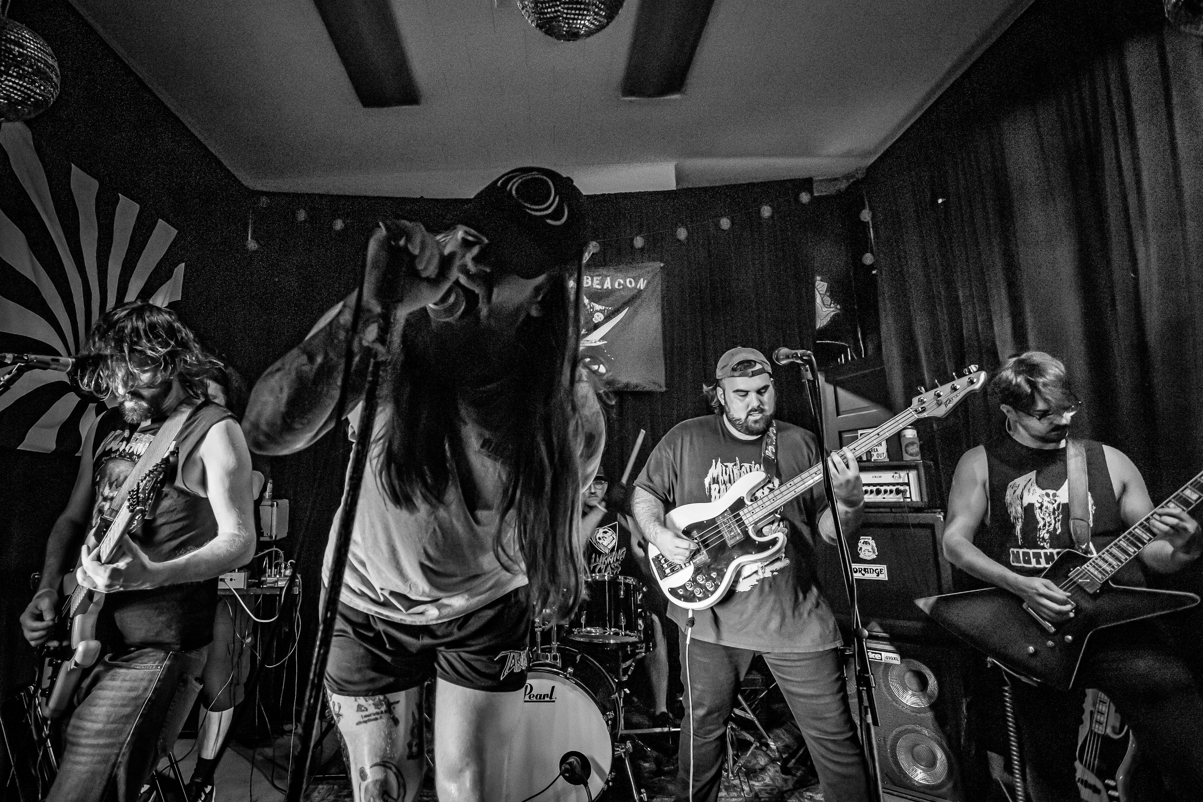 Star Viper live at Green Beacon Gallery Show 2024, photo 46 by Don Jilla