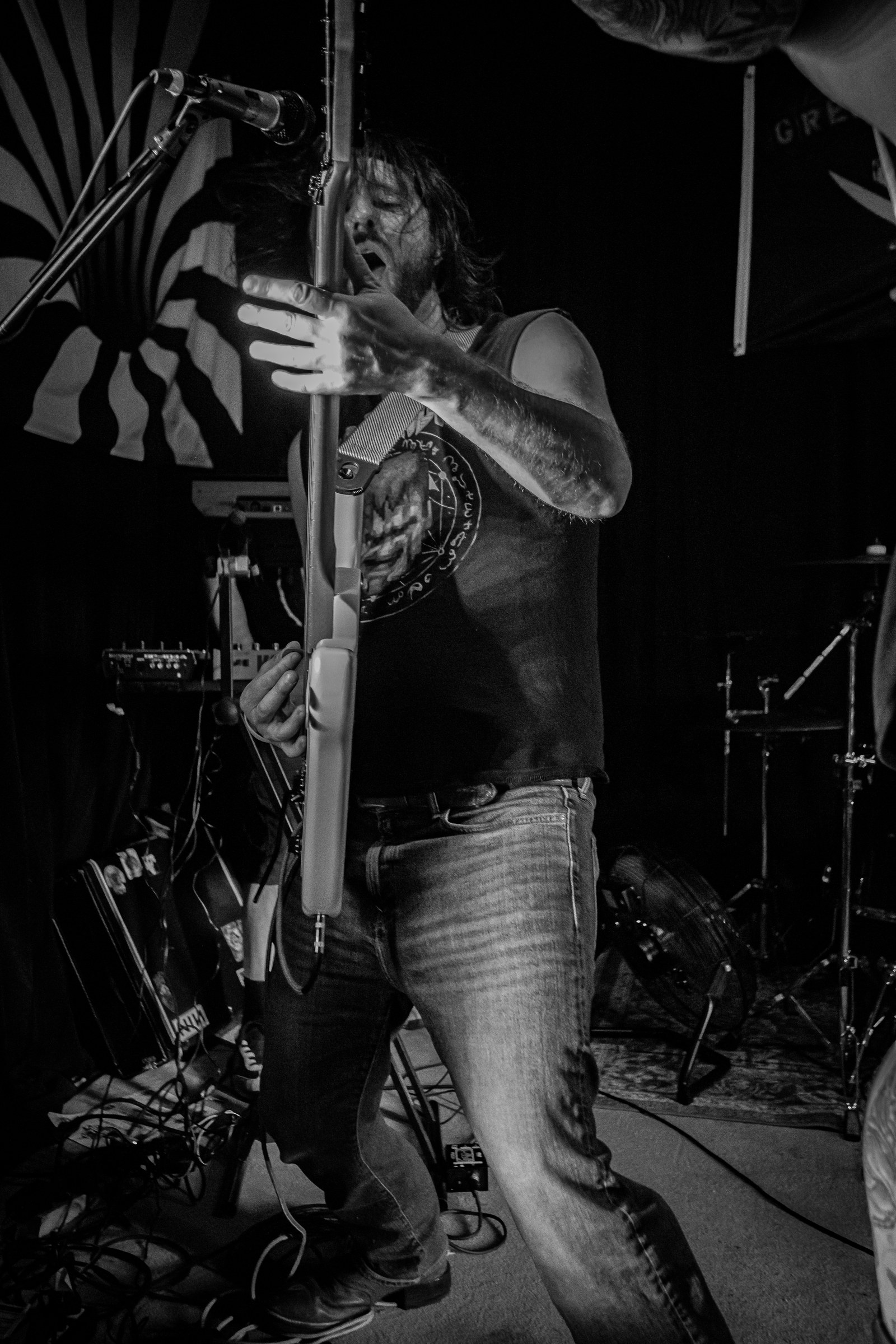 Star Viper live at Green Beacon Gallery Show 2024, photo 51 by Don Jilla