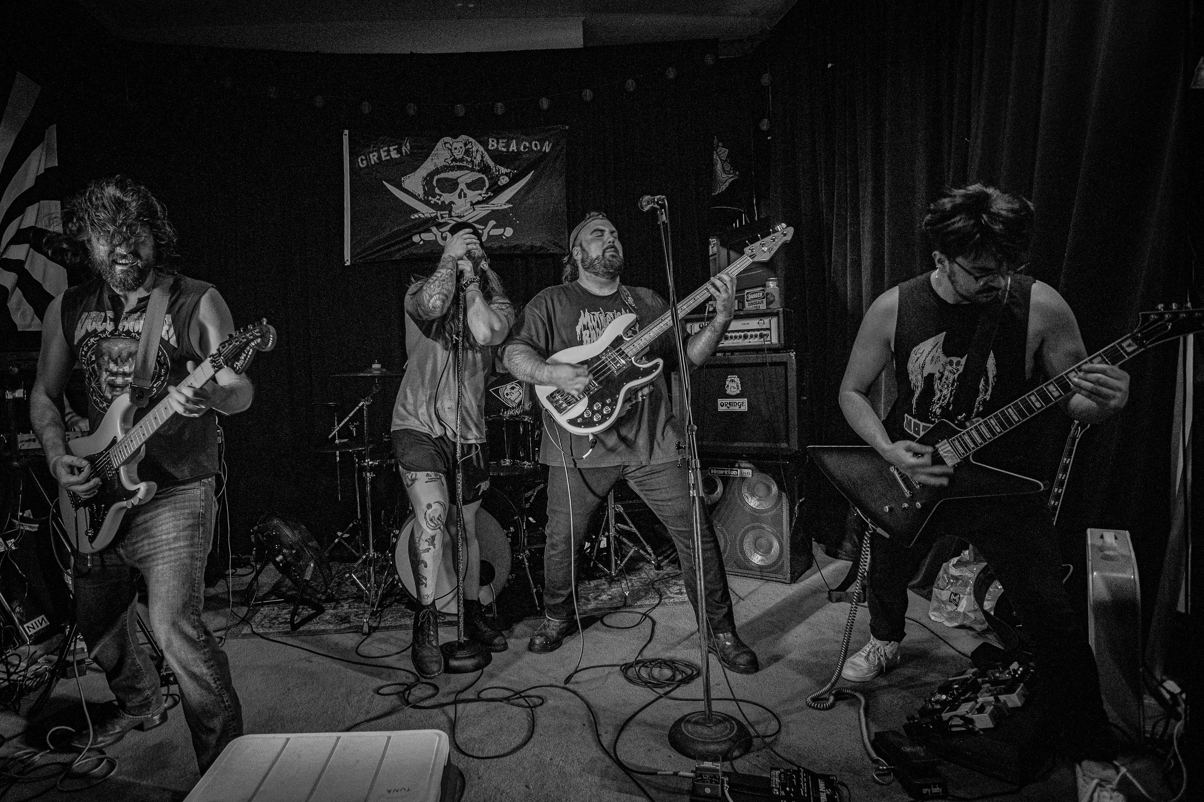 Star Viper live at Green Beacon Gallery Show 2024, photo 53 by Don Jilla