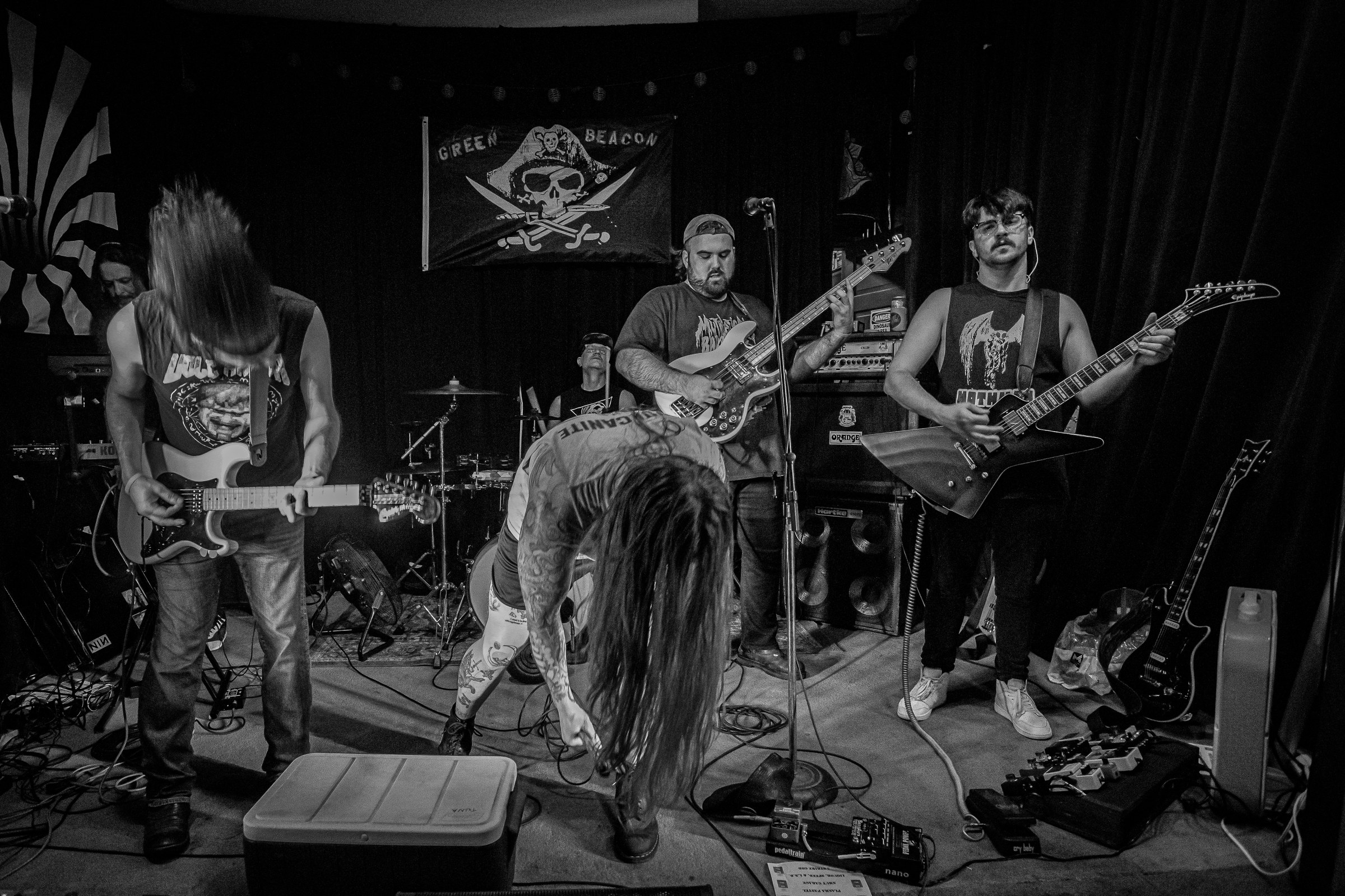 Star Viper live at Green Beacon Gallery Show 2024, photo 62 by Don Jilla