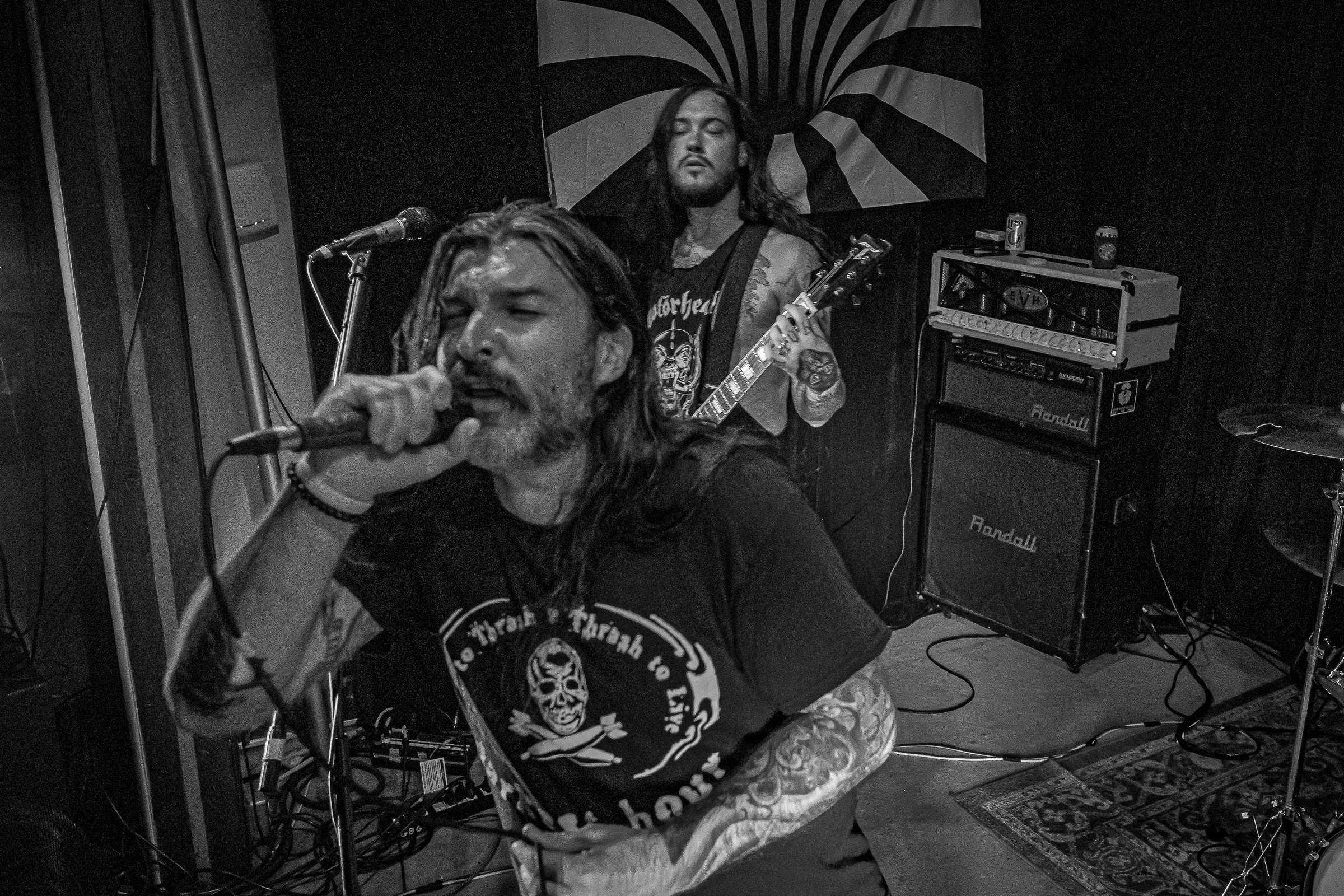 Takacs live at Green Beacon Gallery Show 2024, photo 10 by Don Jilla
