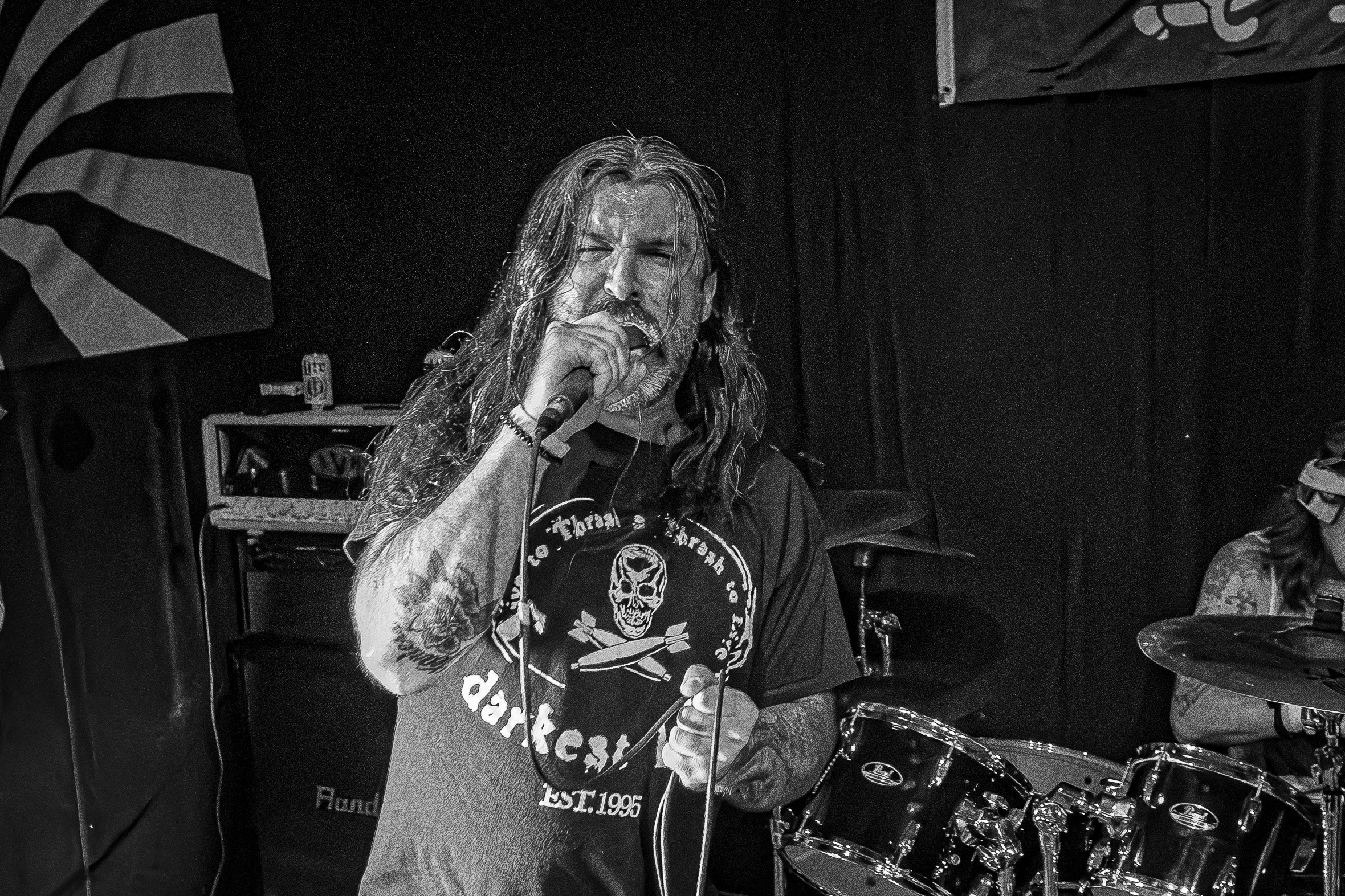 Takacs live at Green Beacon Gallery Show 2024, photo 16 by Don Jilla