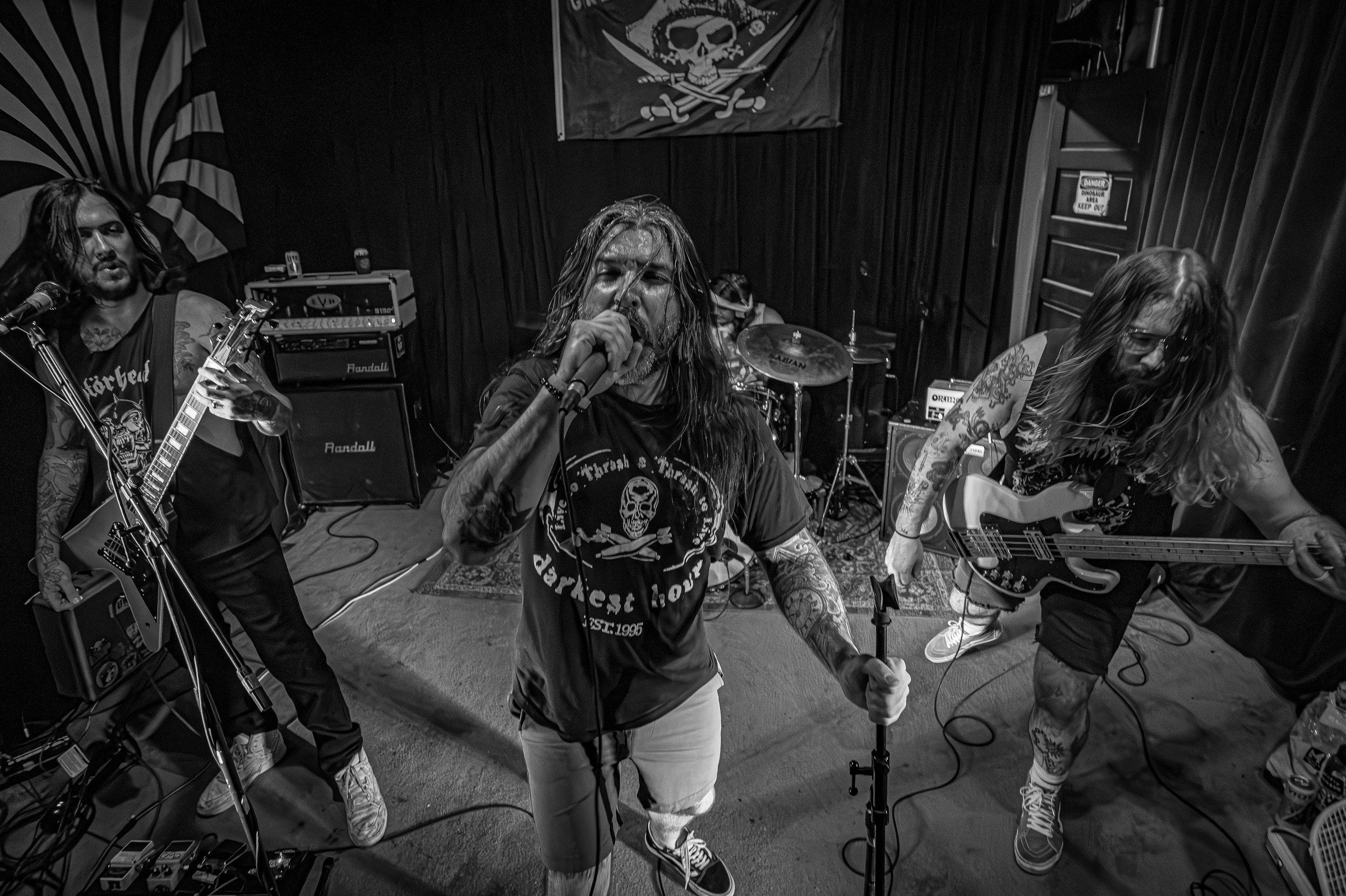 Takacs live at Green Beacon Gallery Show 2024, photo 22 by Don Jilla
