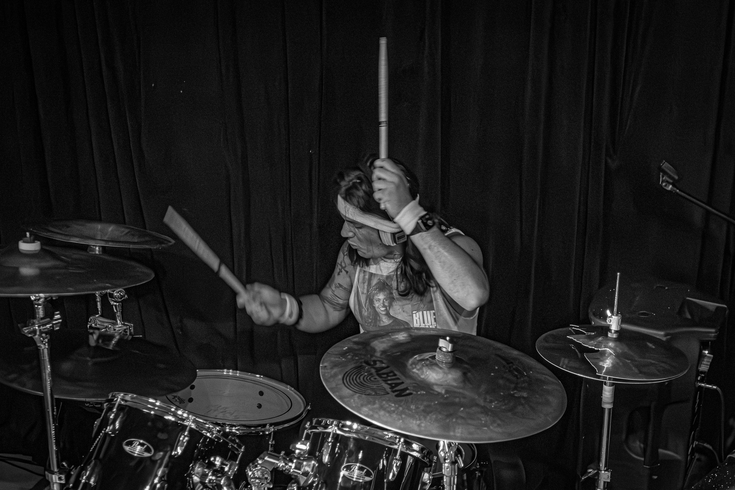 Takacs live at Green Beacon Gallery Show 2024, photo 24 by Don Jilla